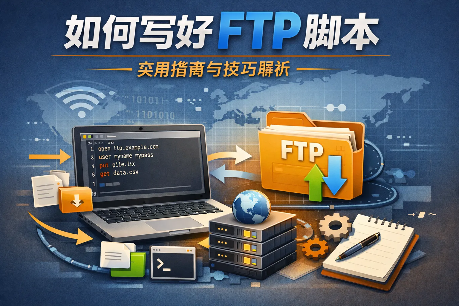 如何写好ftp脚本