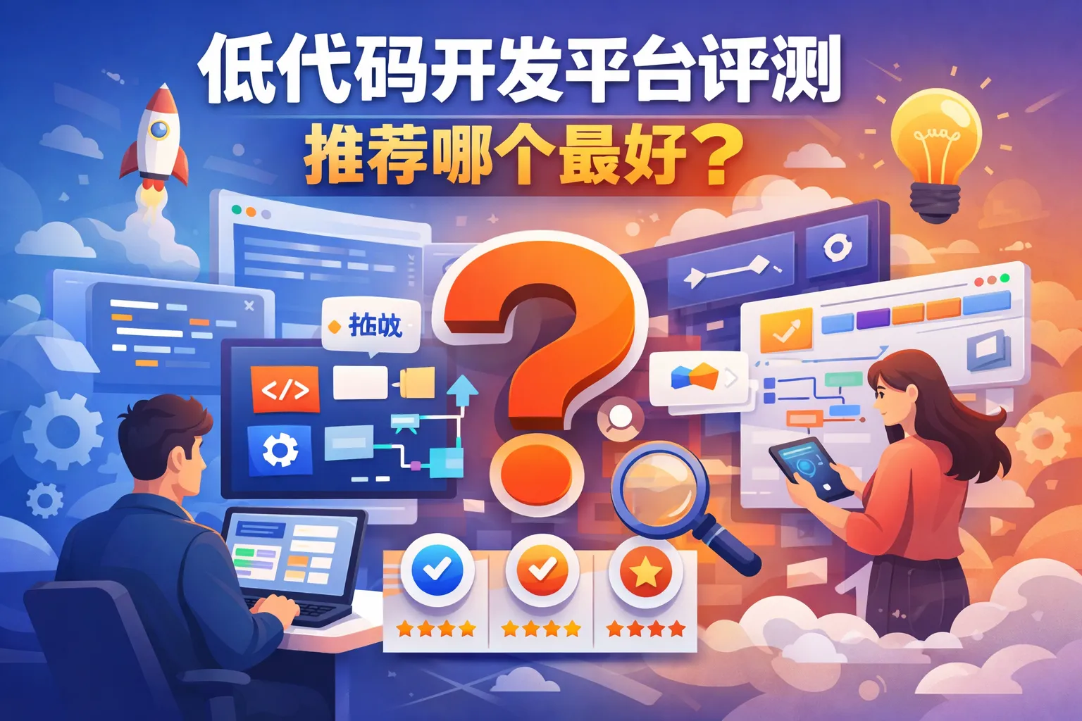 低代码开发平台评测推荐哪个最好