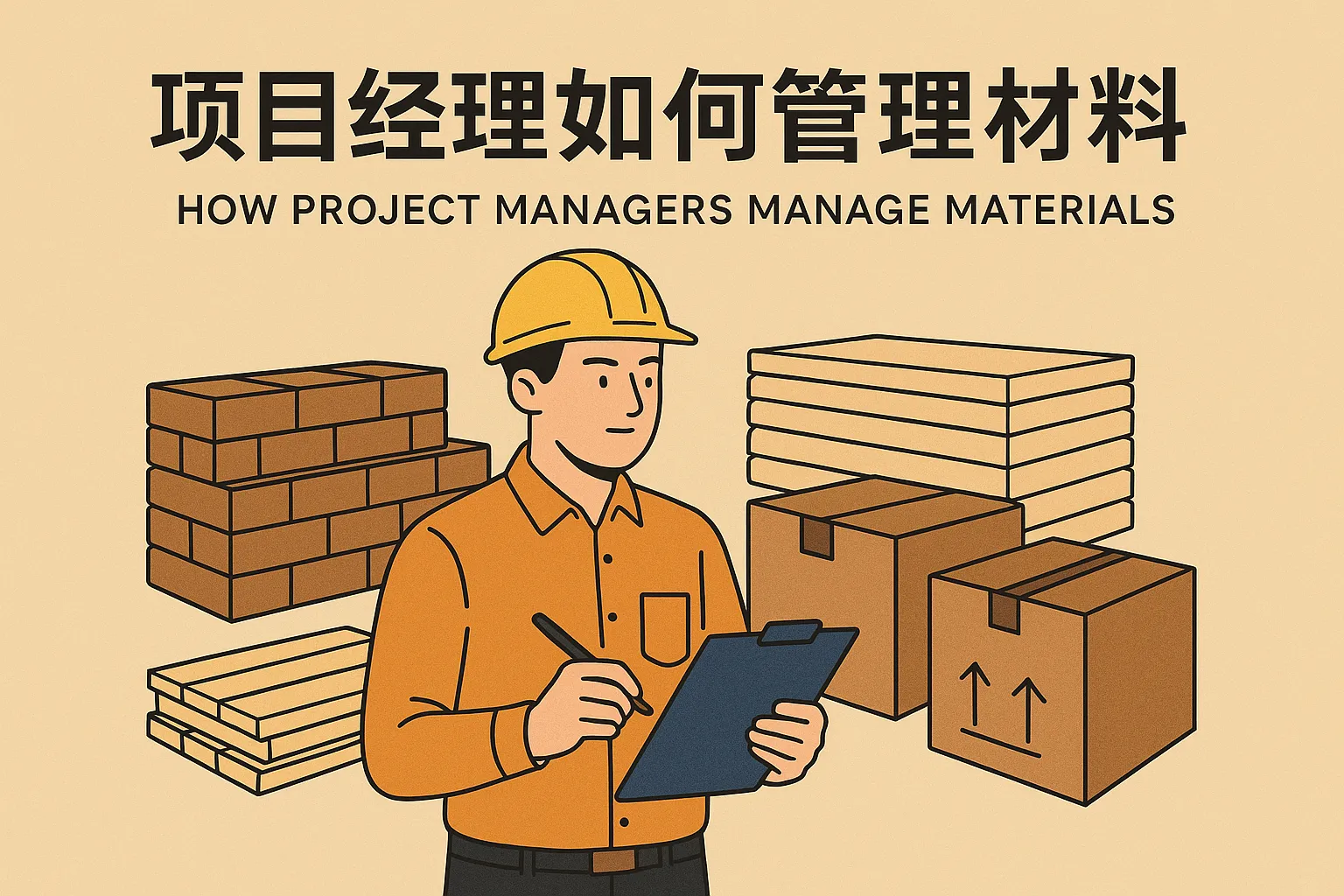 项目经理如何管理材料