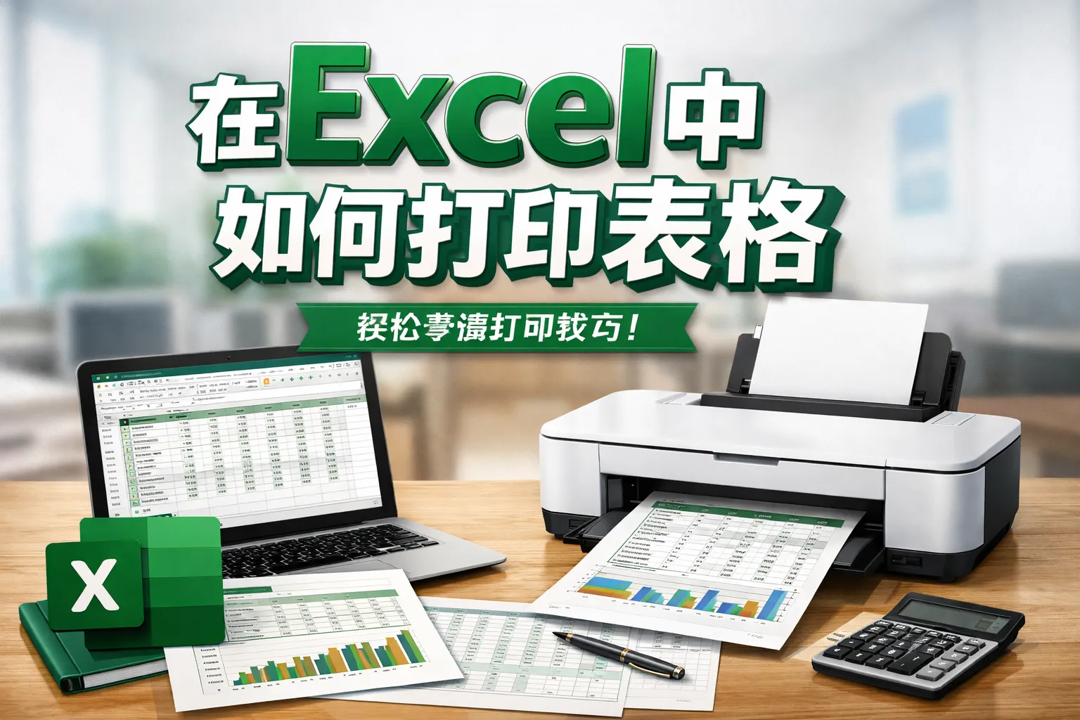 在excel中如何打印表格