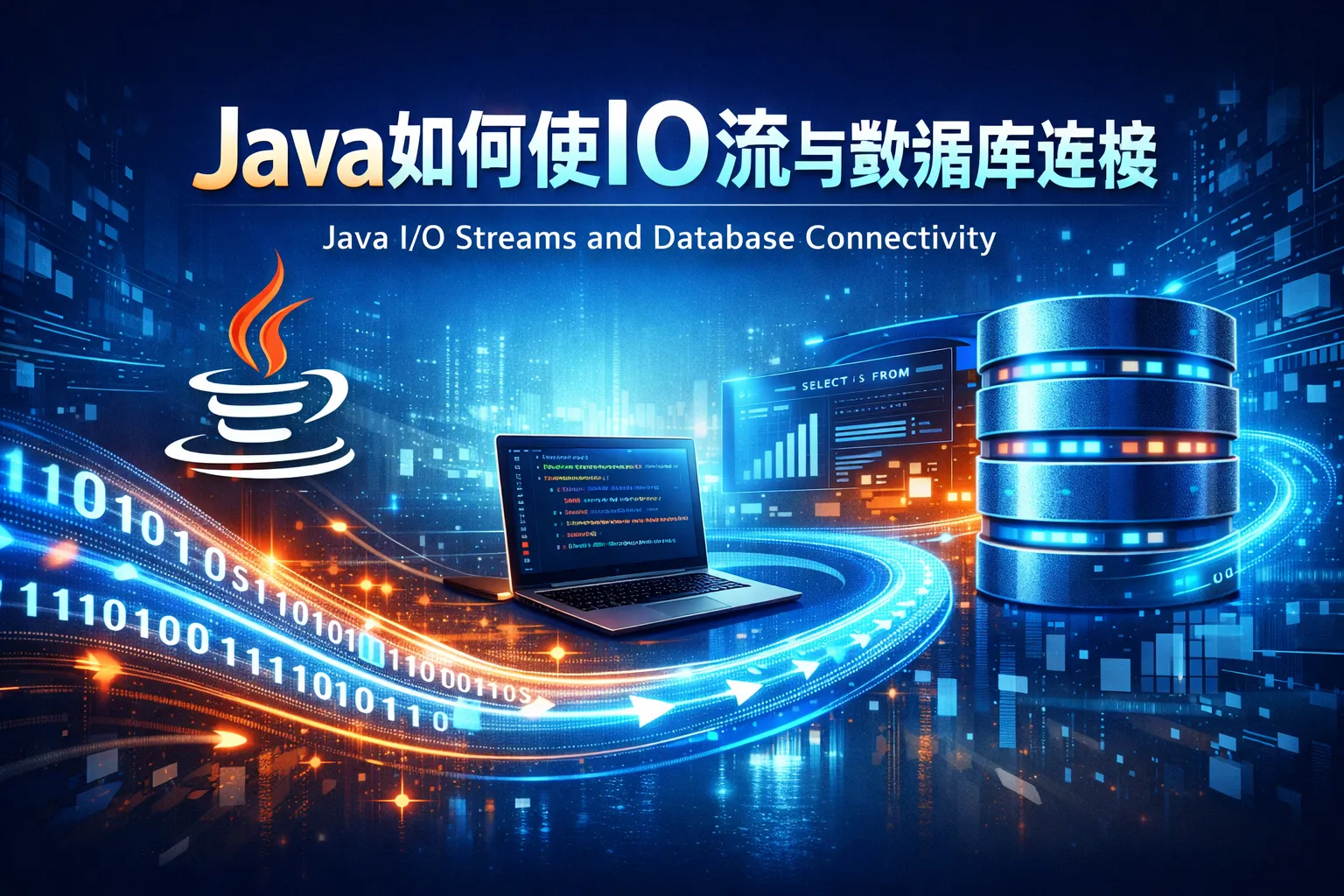 Java如何使IO流与数据库连接
