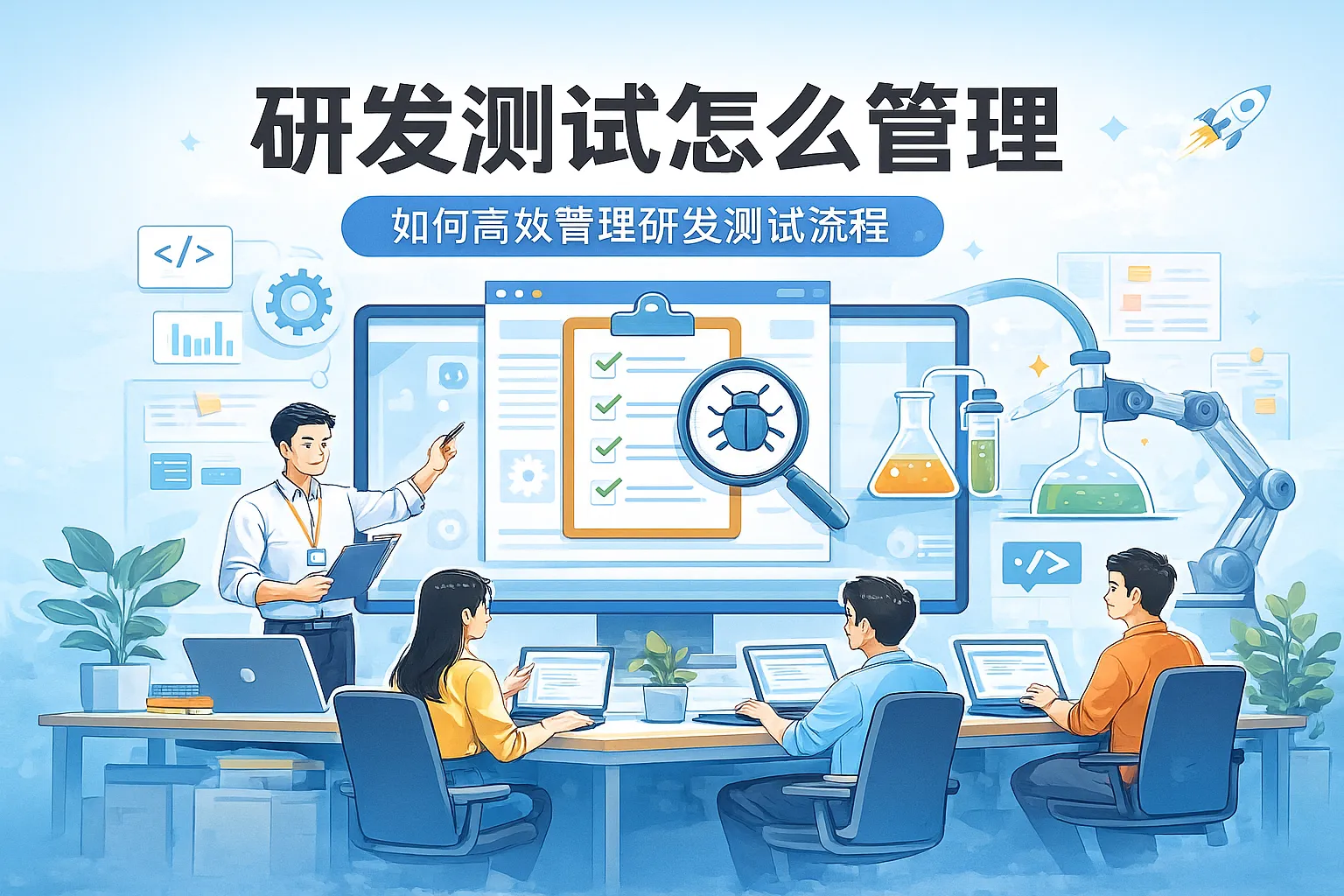研发测试怎么管理