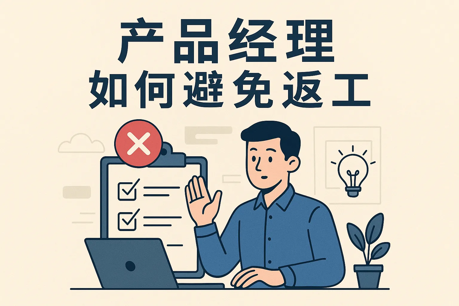 产品经理如何避免返工