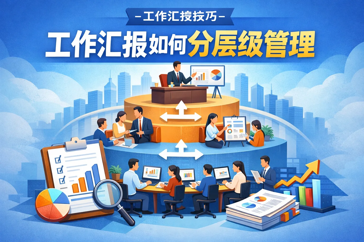 工作汇报如何分层级管理