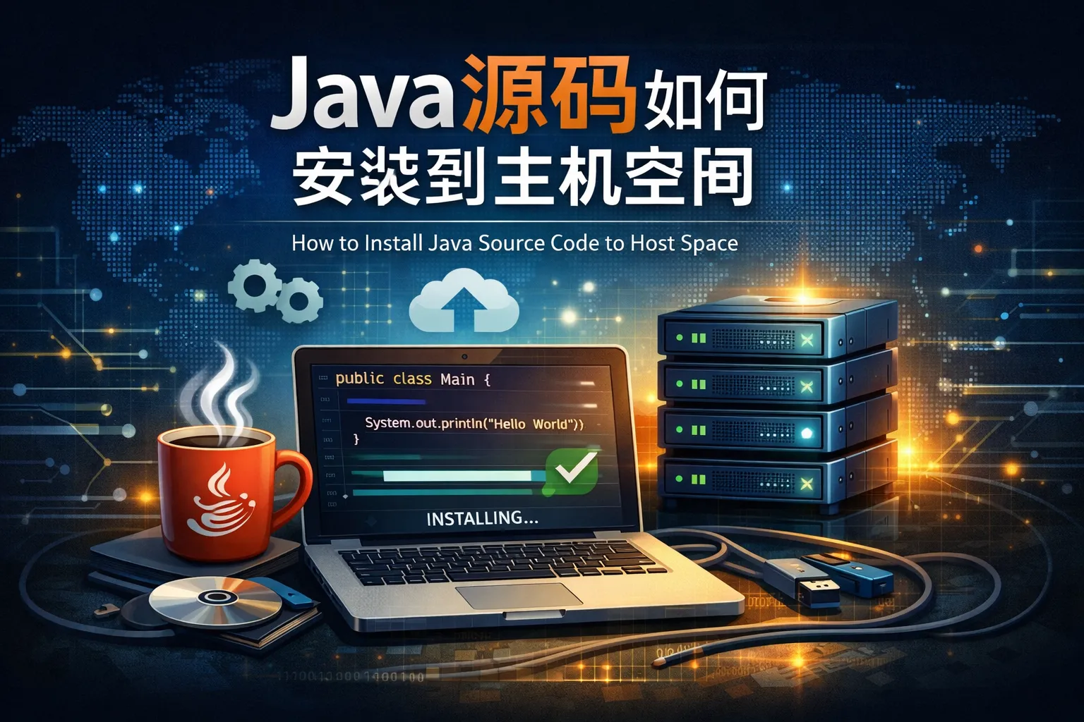 java源码如何安装到主机空间
