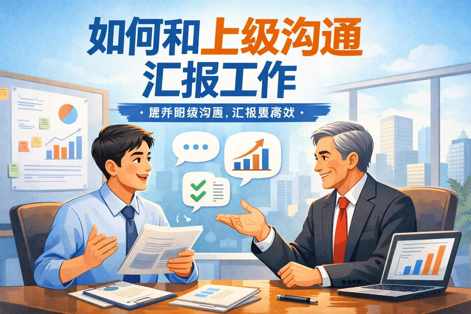 如何和上级沟通汇报工作