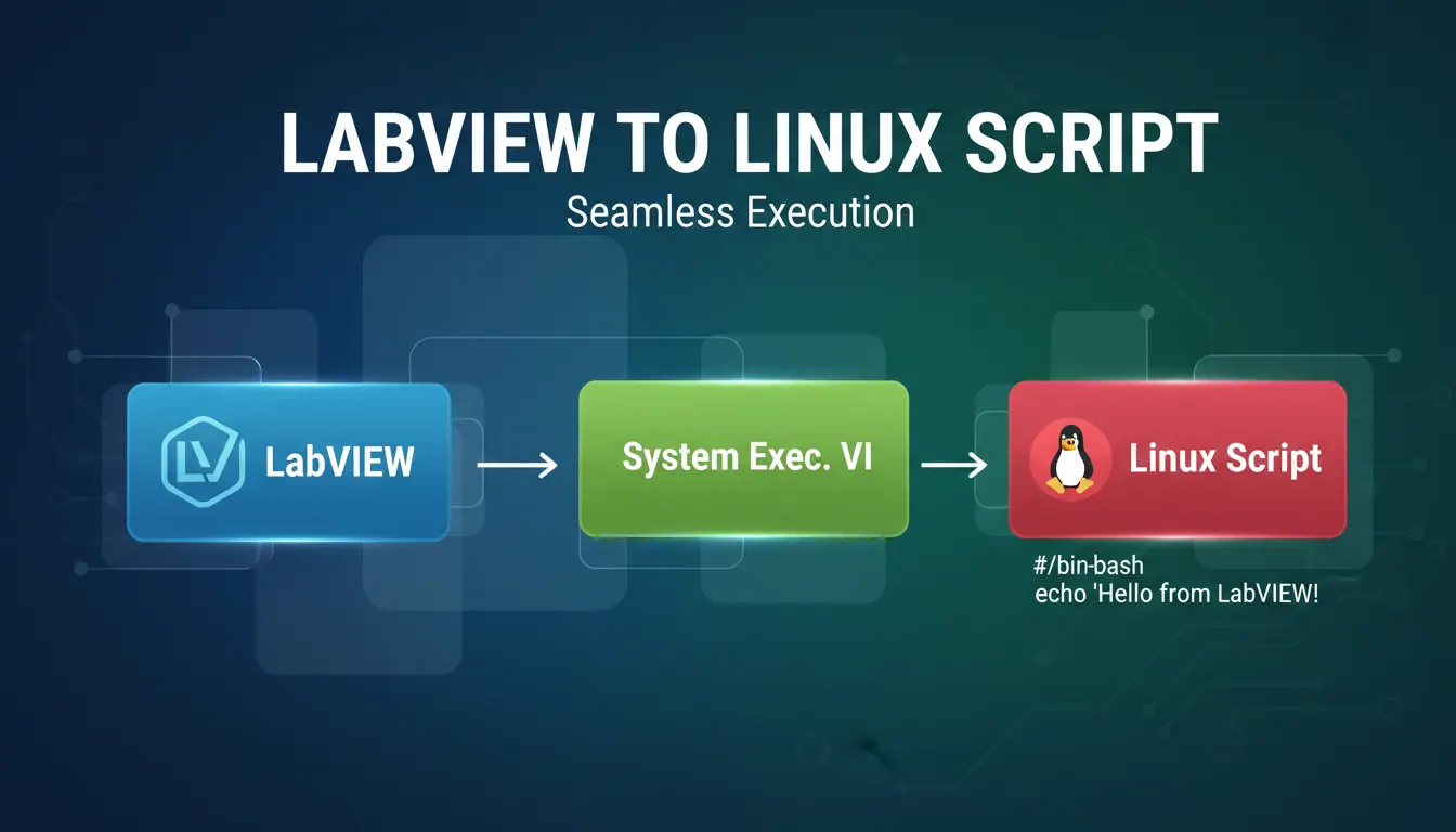 labview如何调用linux脚本