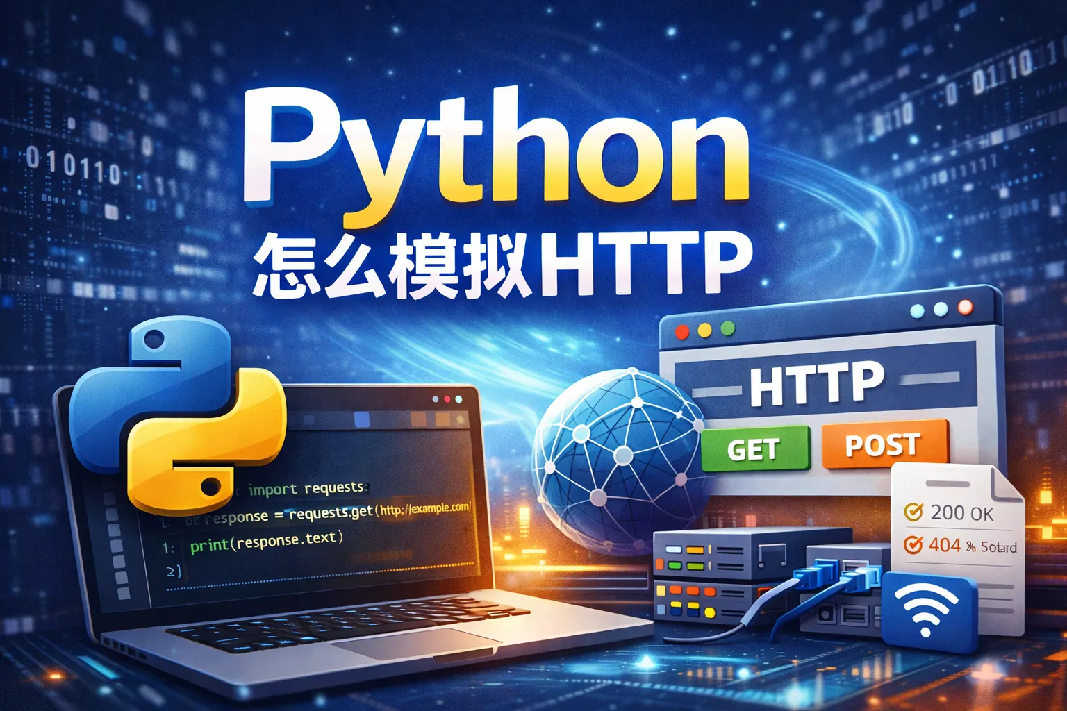 python怎么模拟http