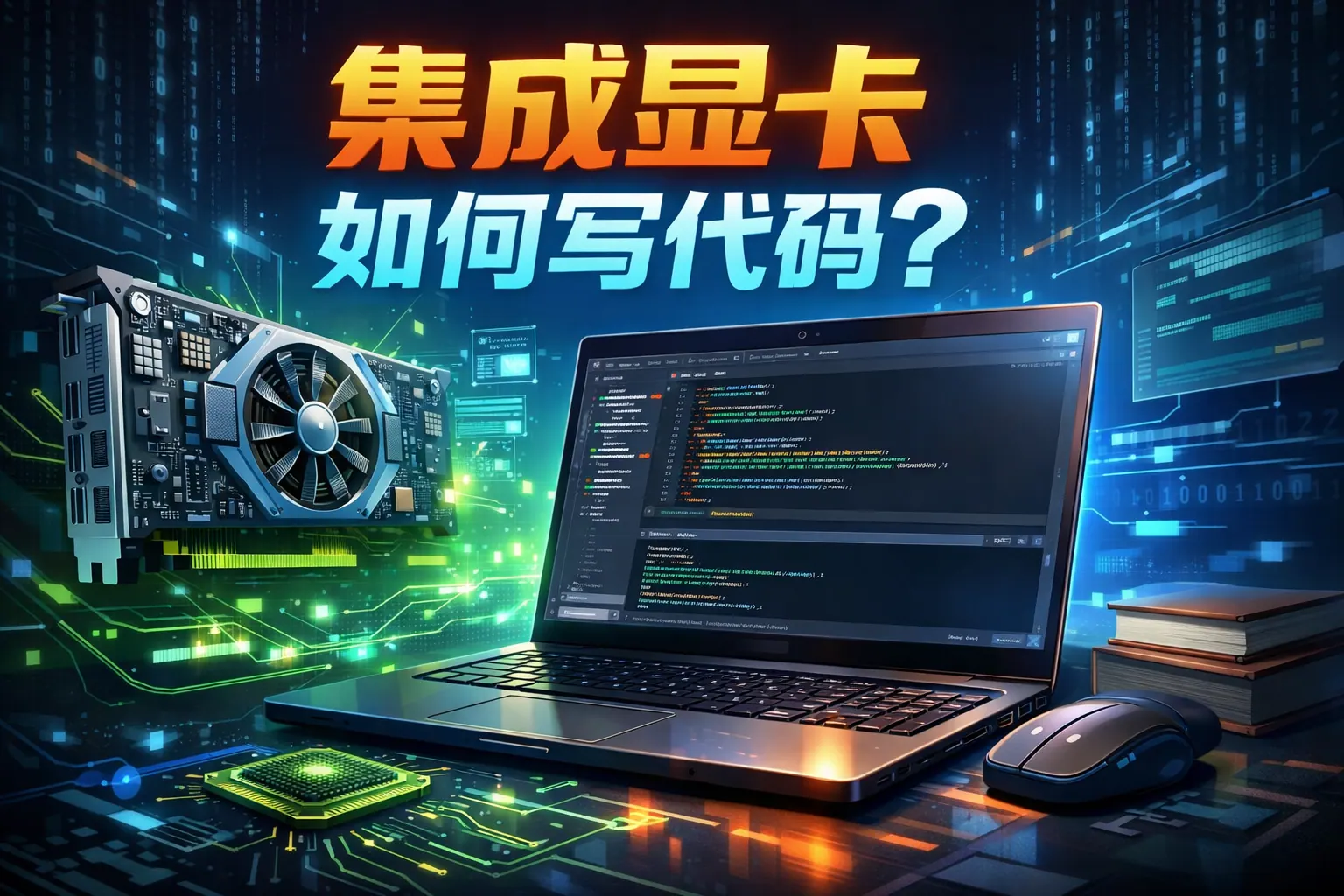 集成显卡如何写代码