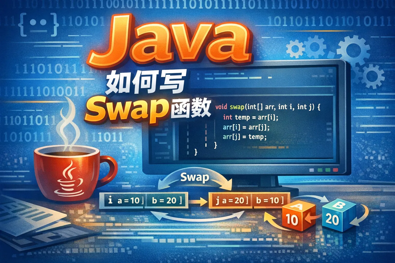 java如何写swap函数