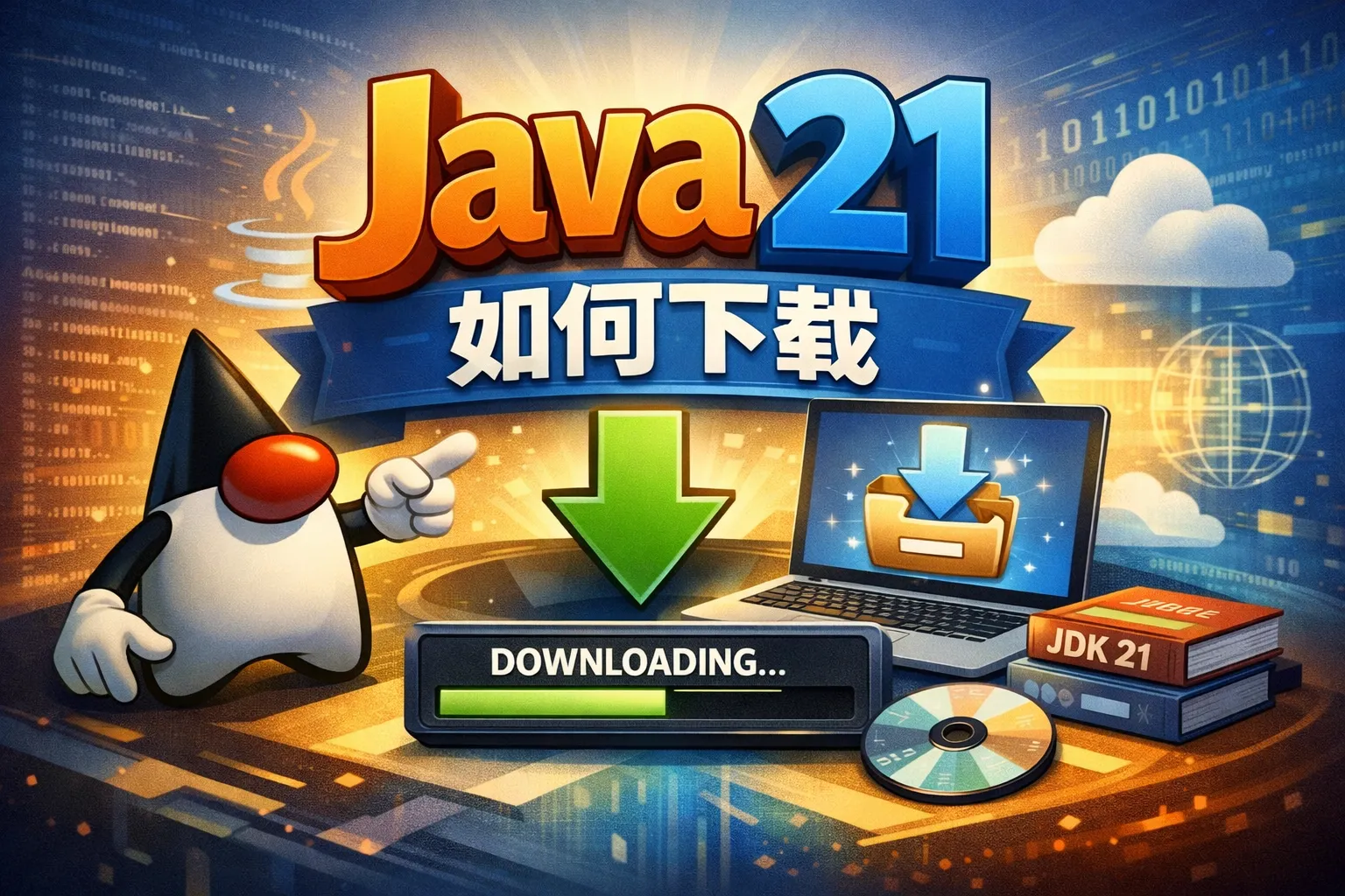 java21如何下载
