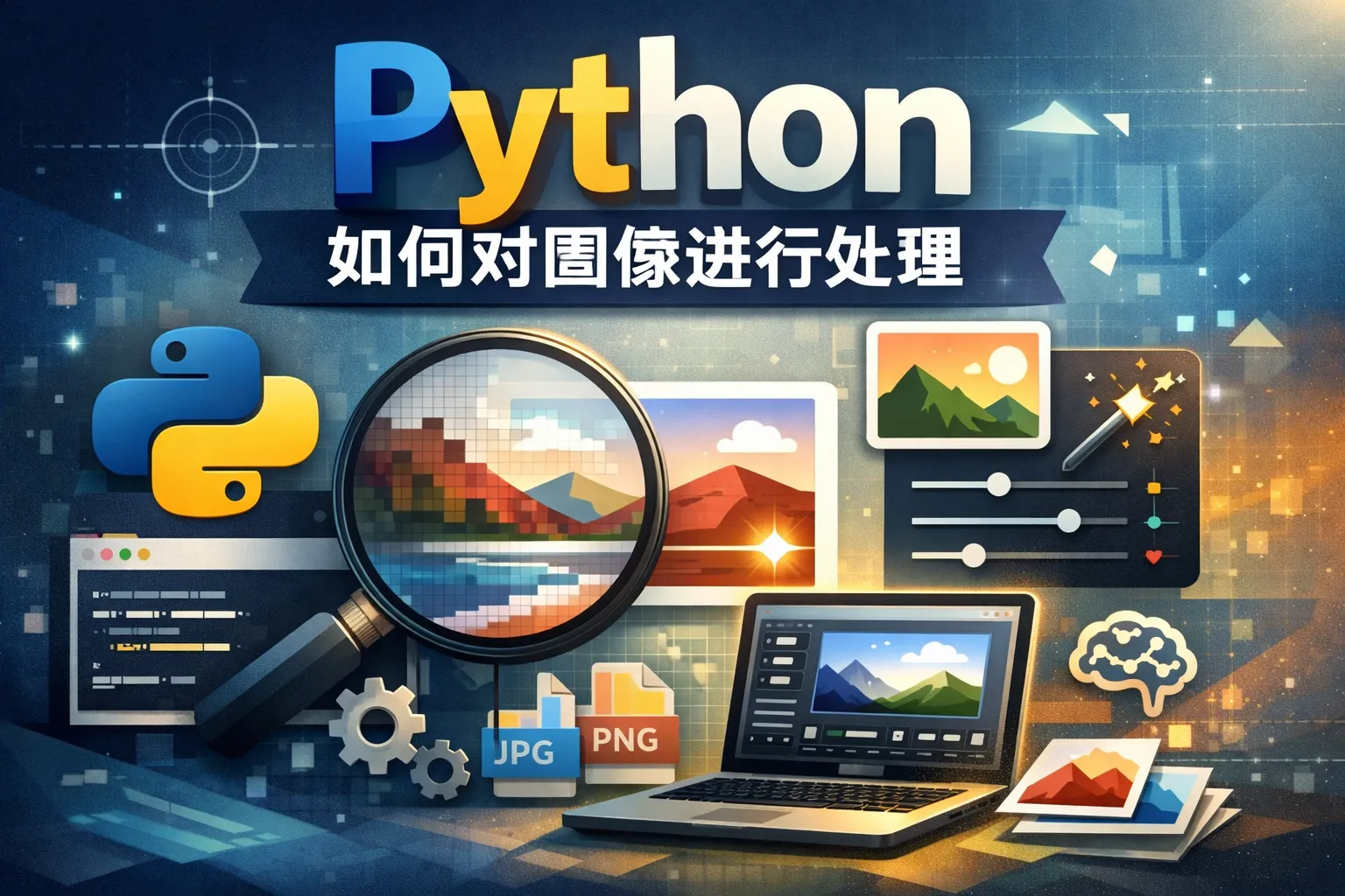 Python如何对图像进行处理