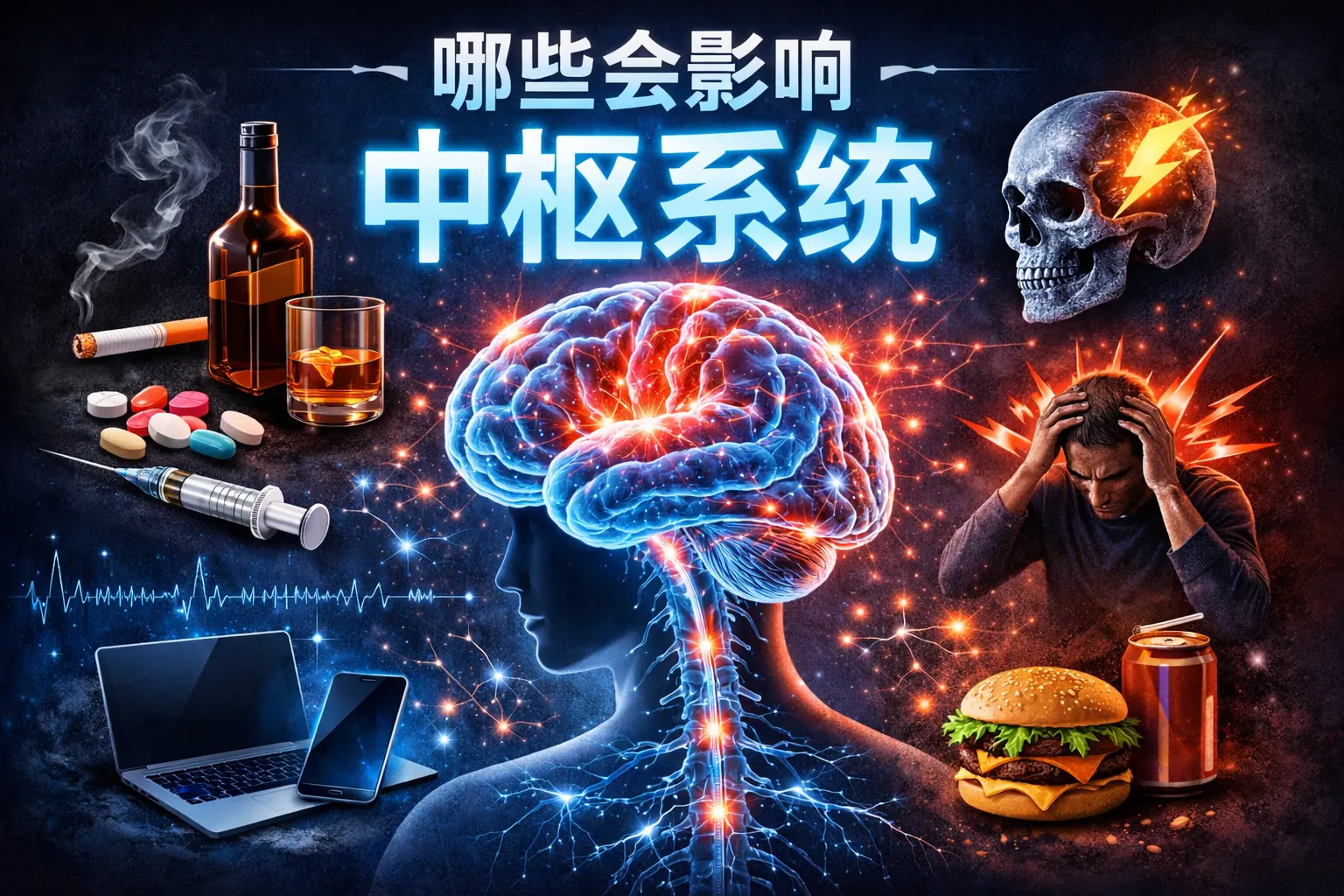 哪些会影响中枢系统