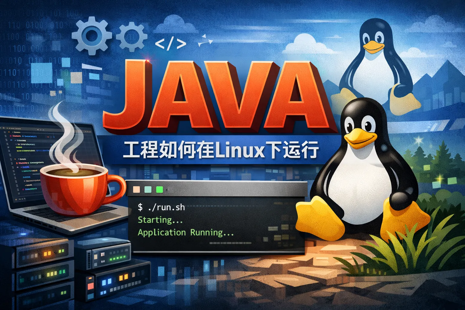 java工程如何在linux下运行