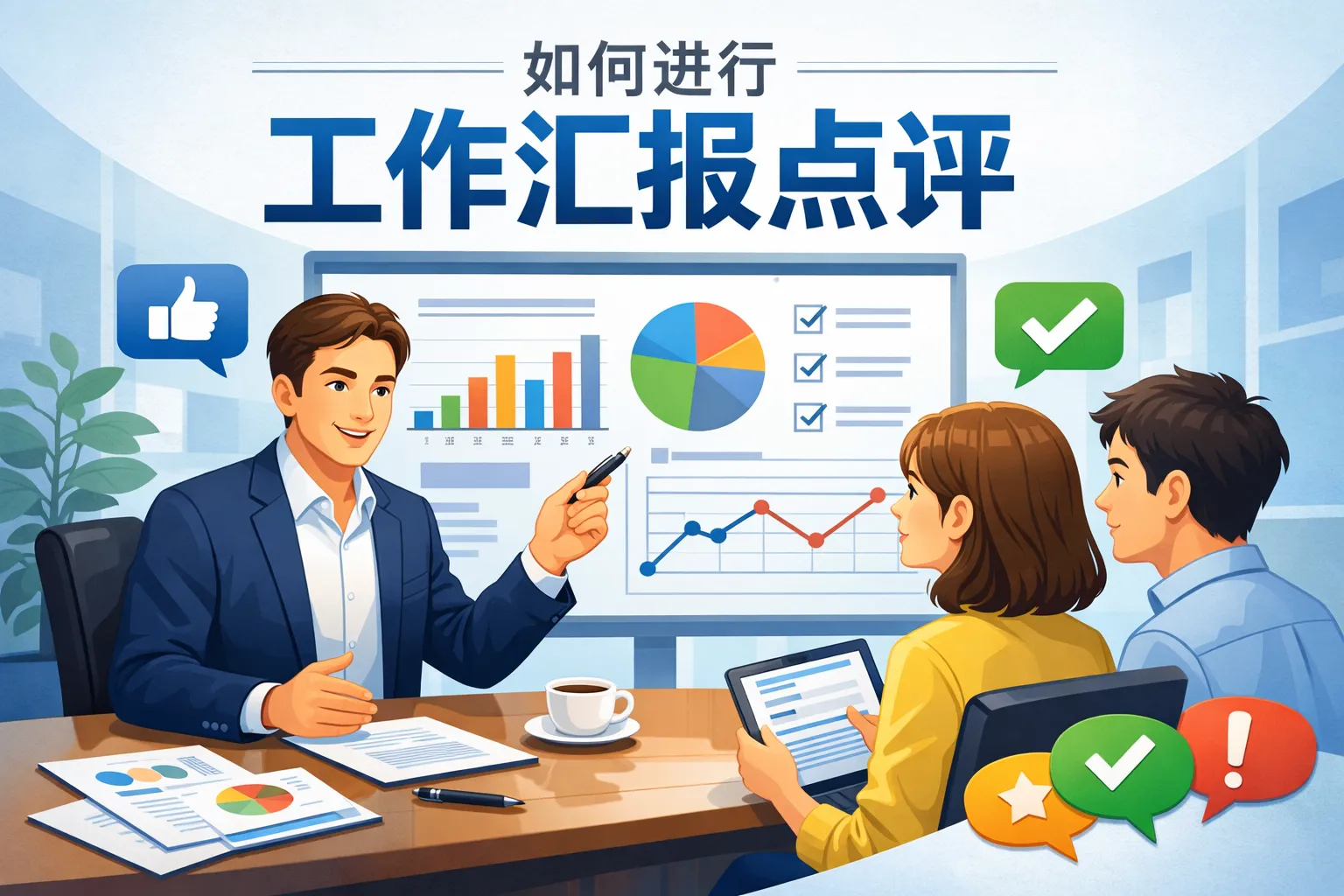 如何进行工作汇报点评