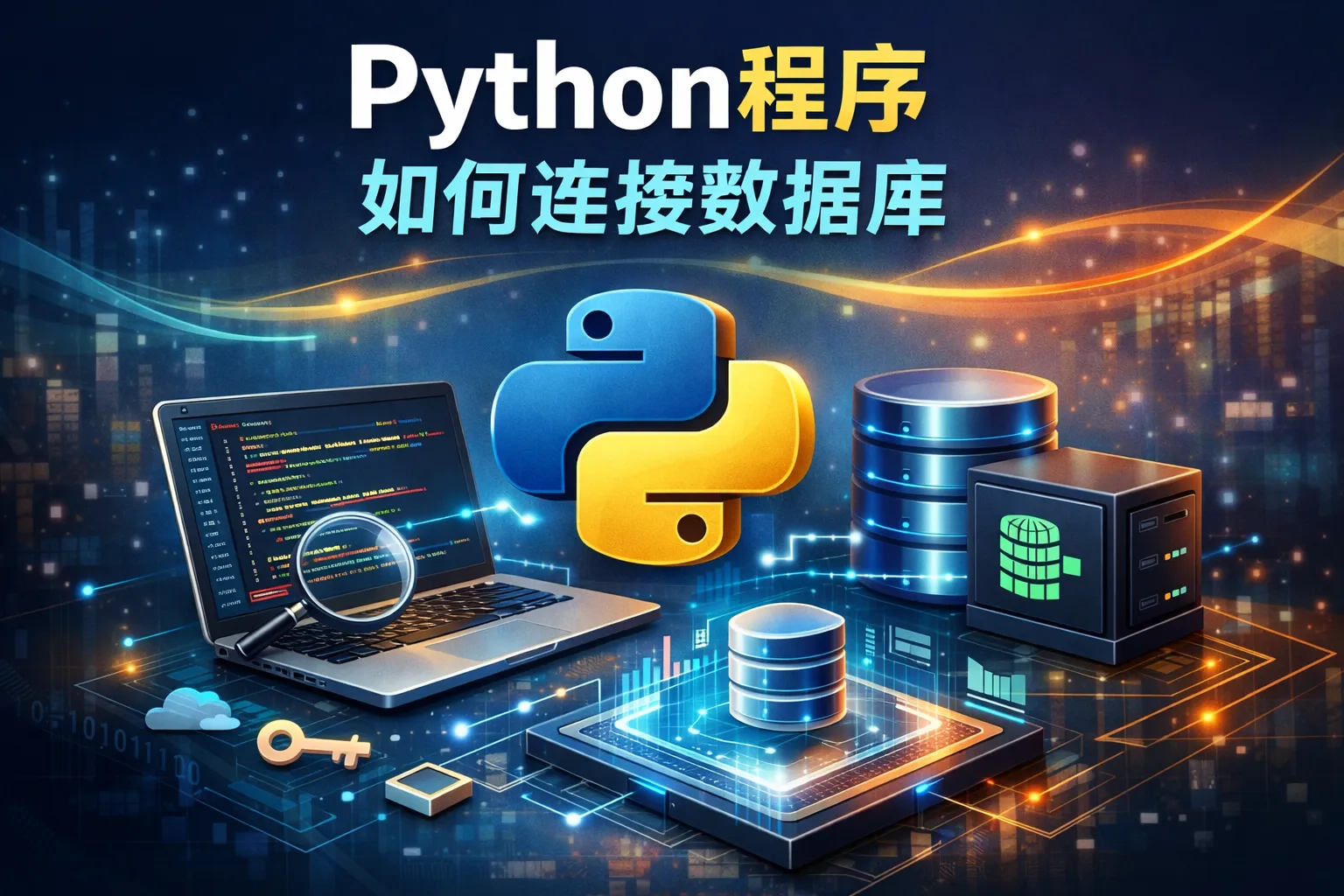 python程序如何连接数据库