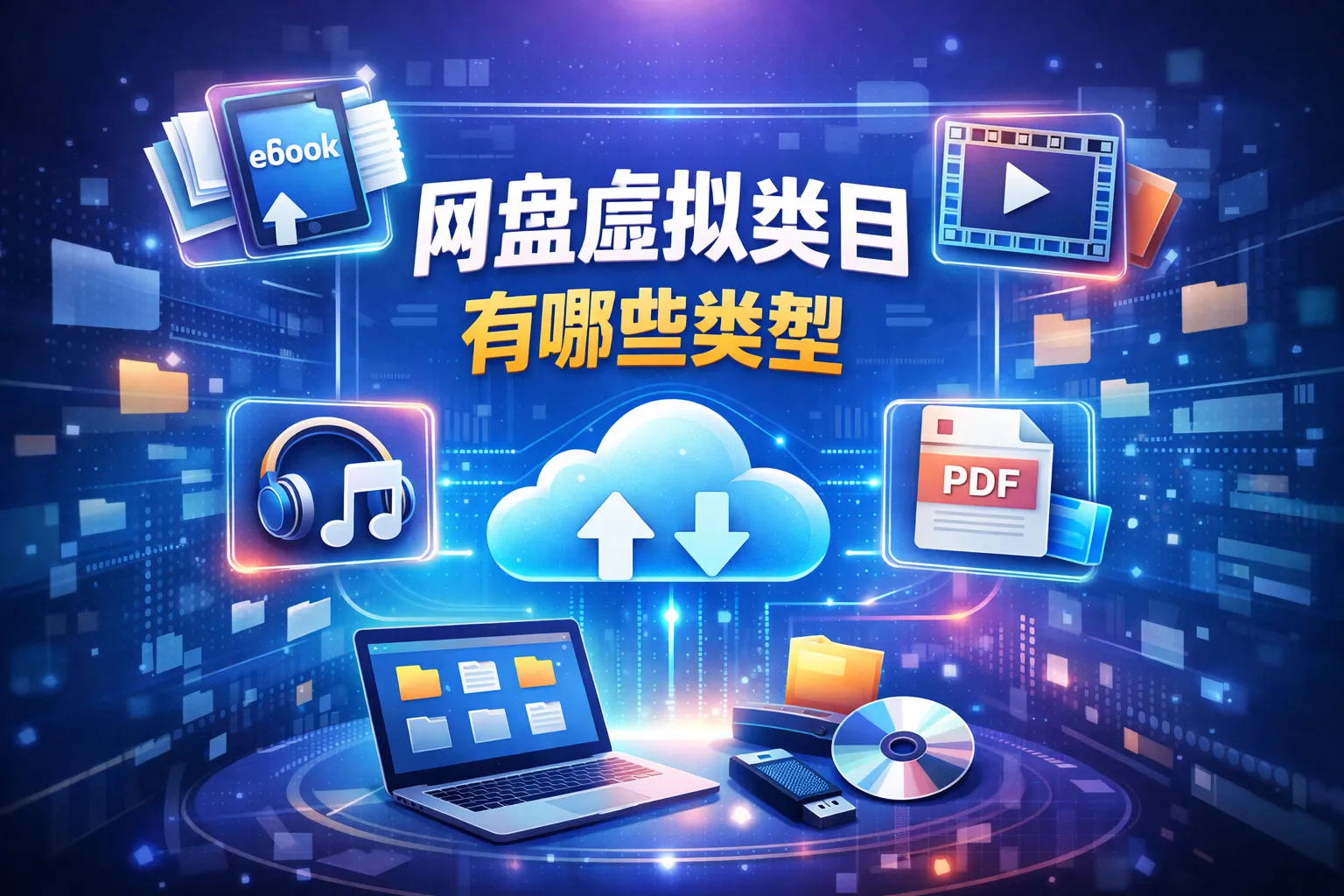 网盘虚拟类目有哪些类型