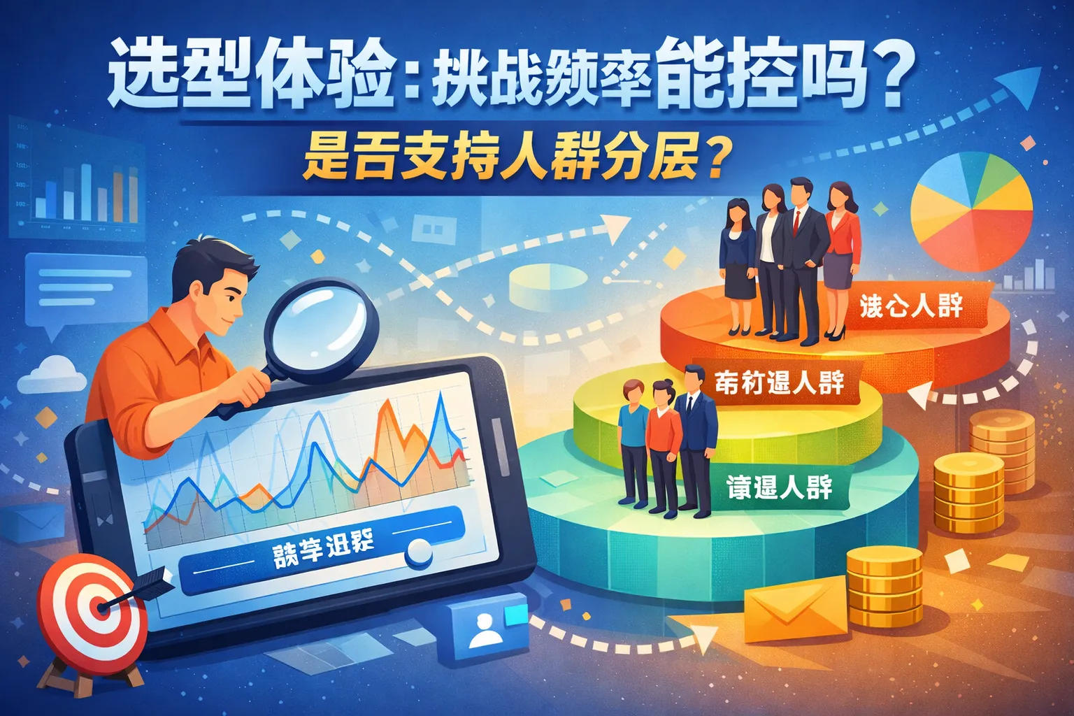 选型体验:挑战频率能控吗?是否支持人群分层