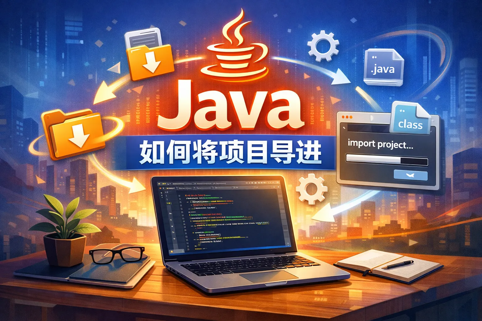 java如何将项目导进