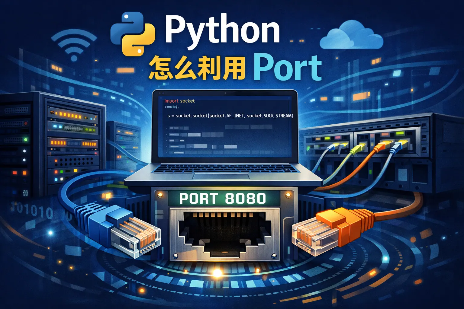 Python怎么利用port