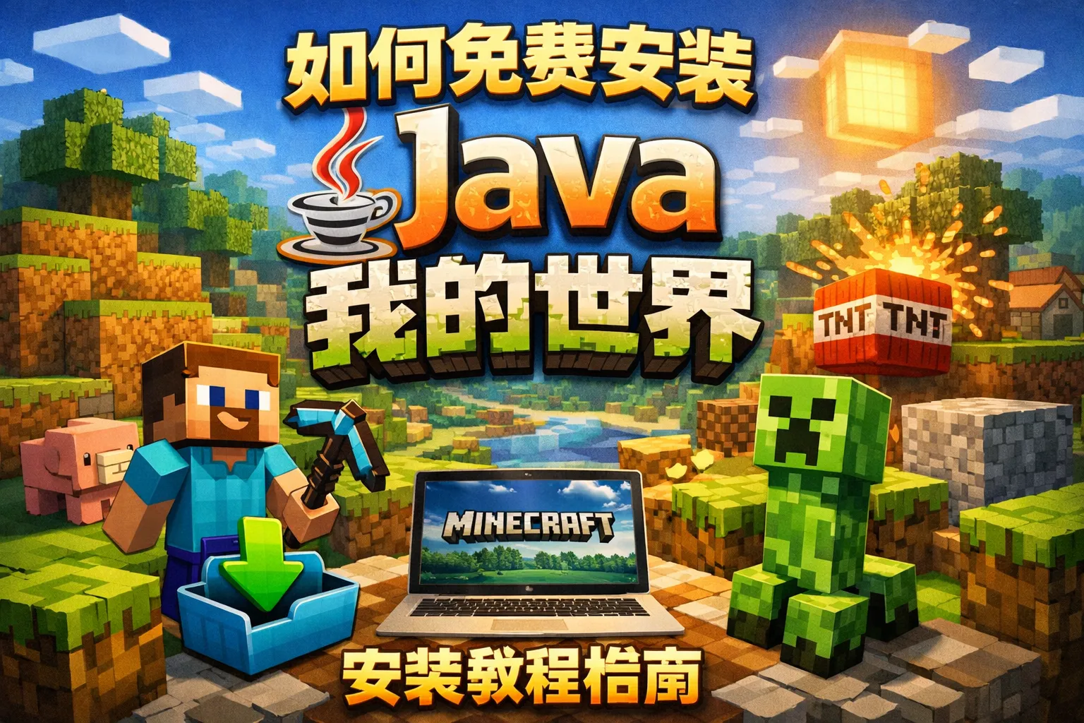 如何免费安装java我的世界
