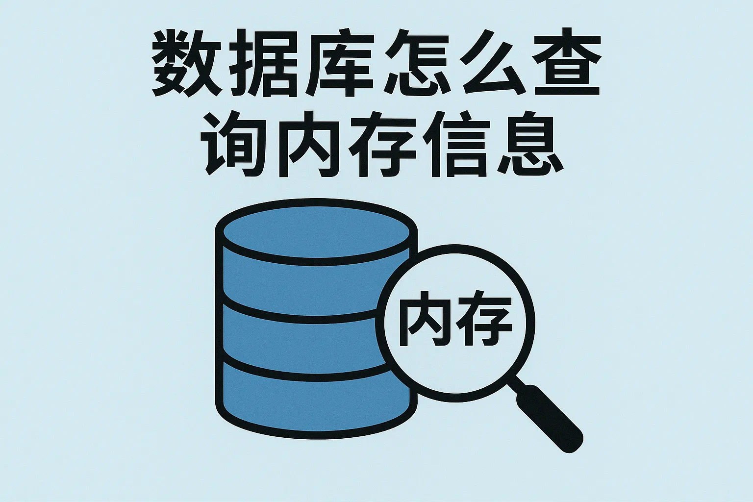 数据库怎么查询内存信息