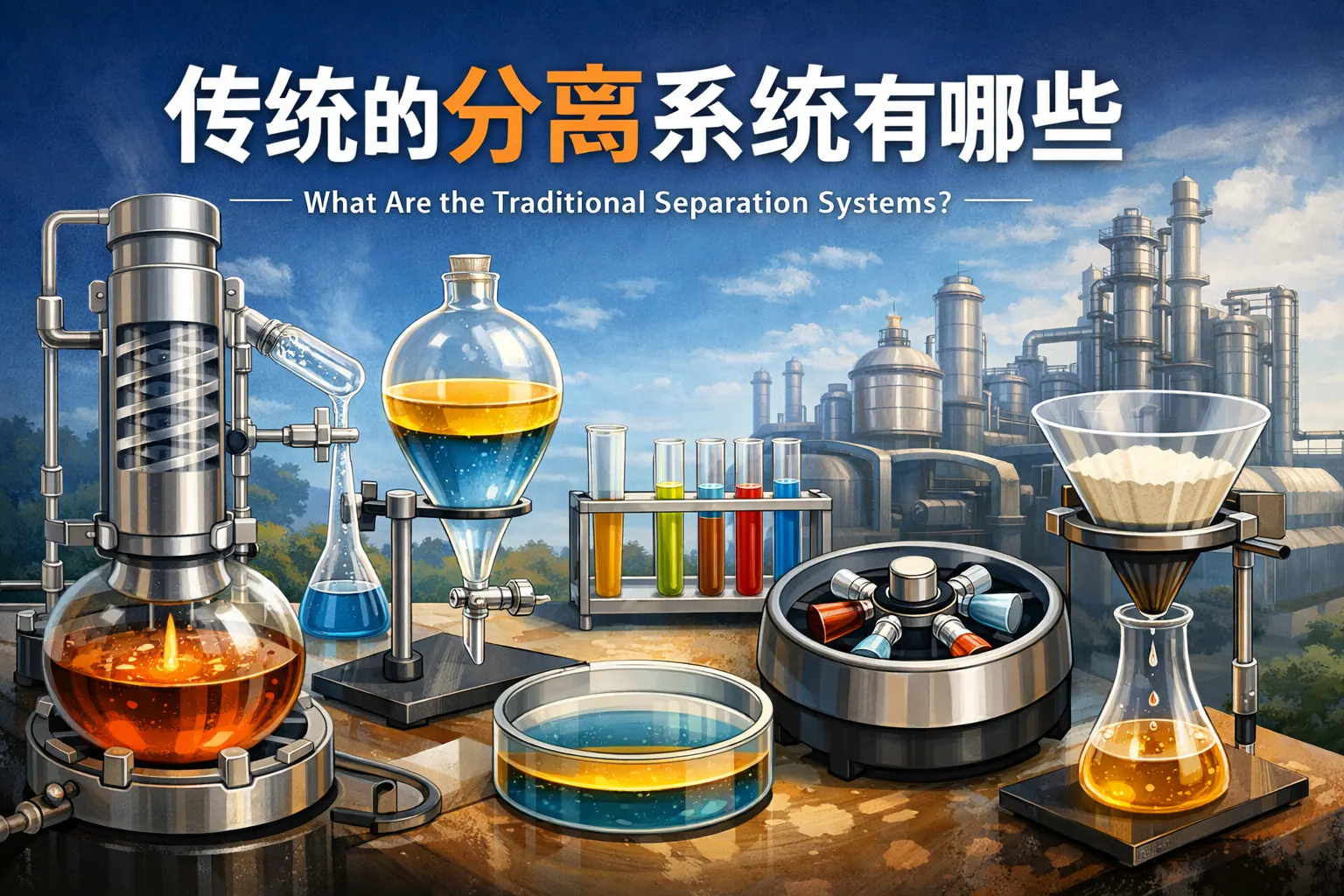 传统的分离系统有哪些