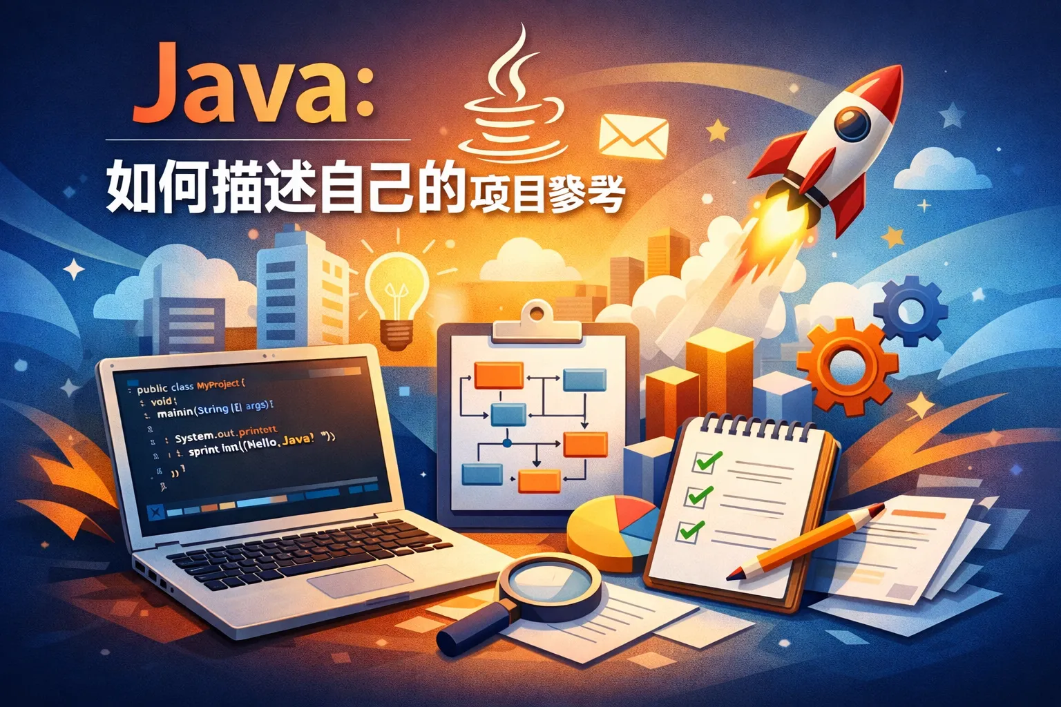java如何描述自己的项目参考