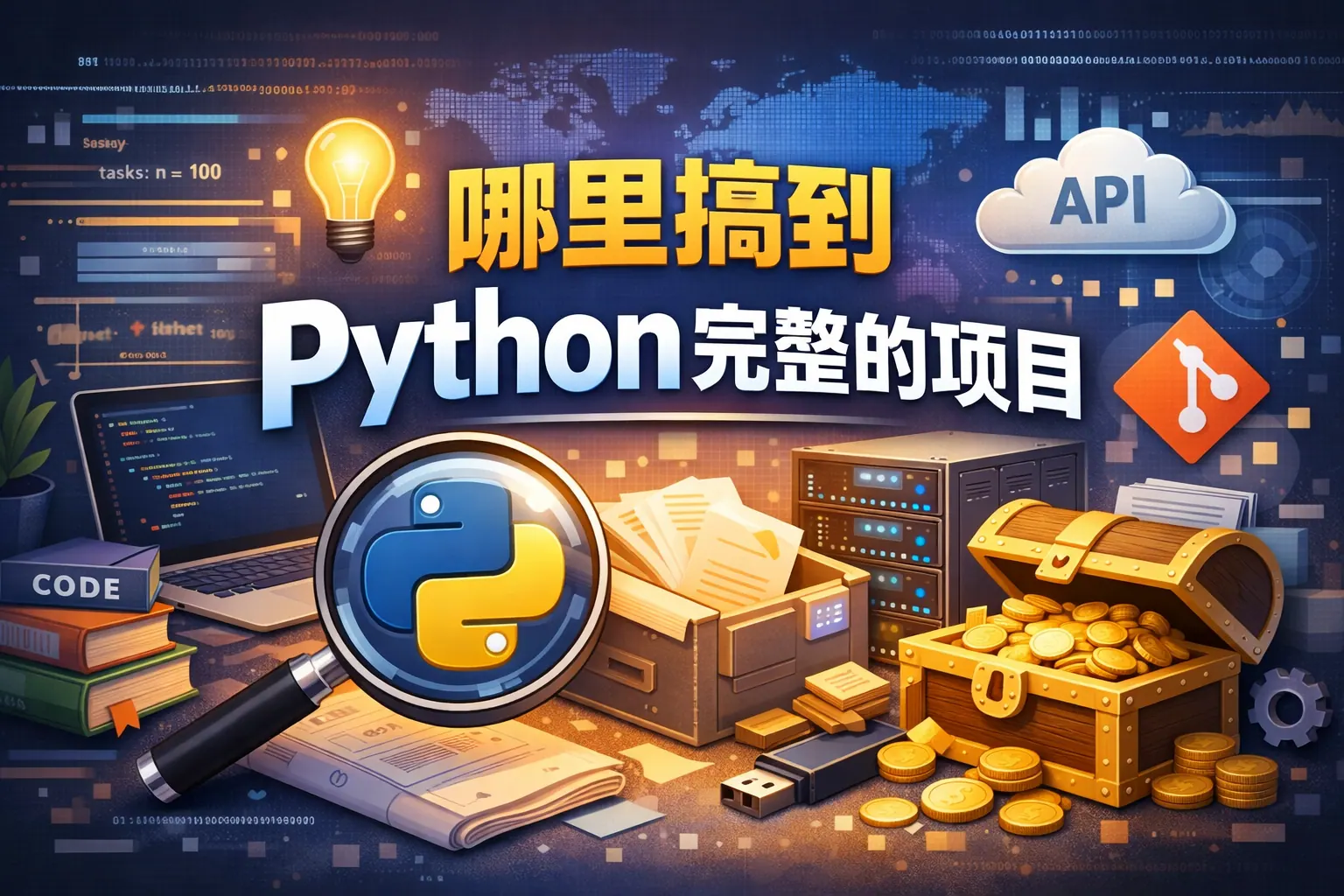 哪里搞到python完整的项目