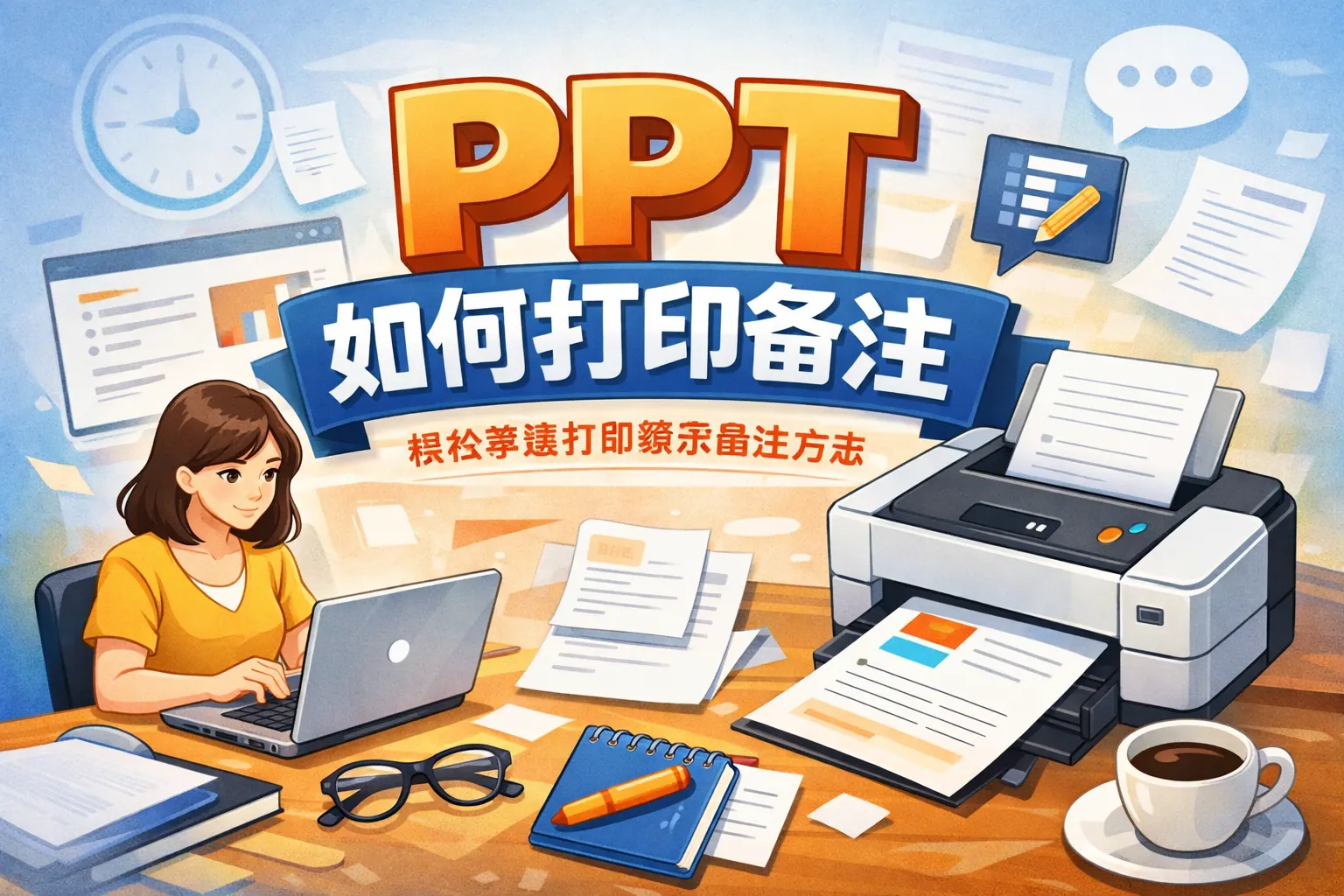 ppt 如何打印备注