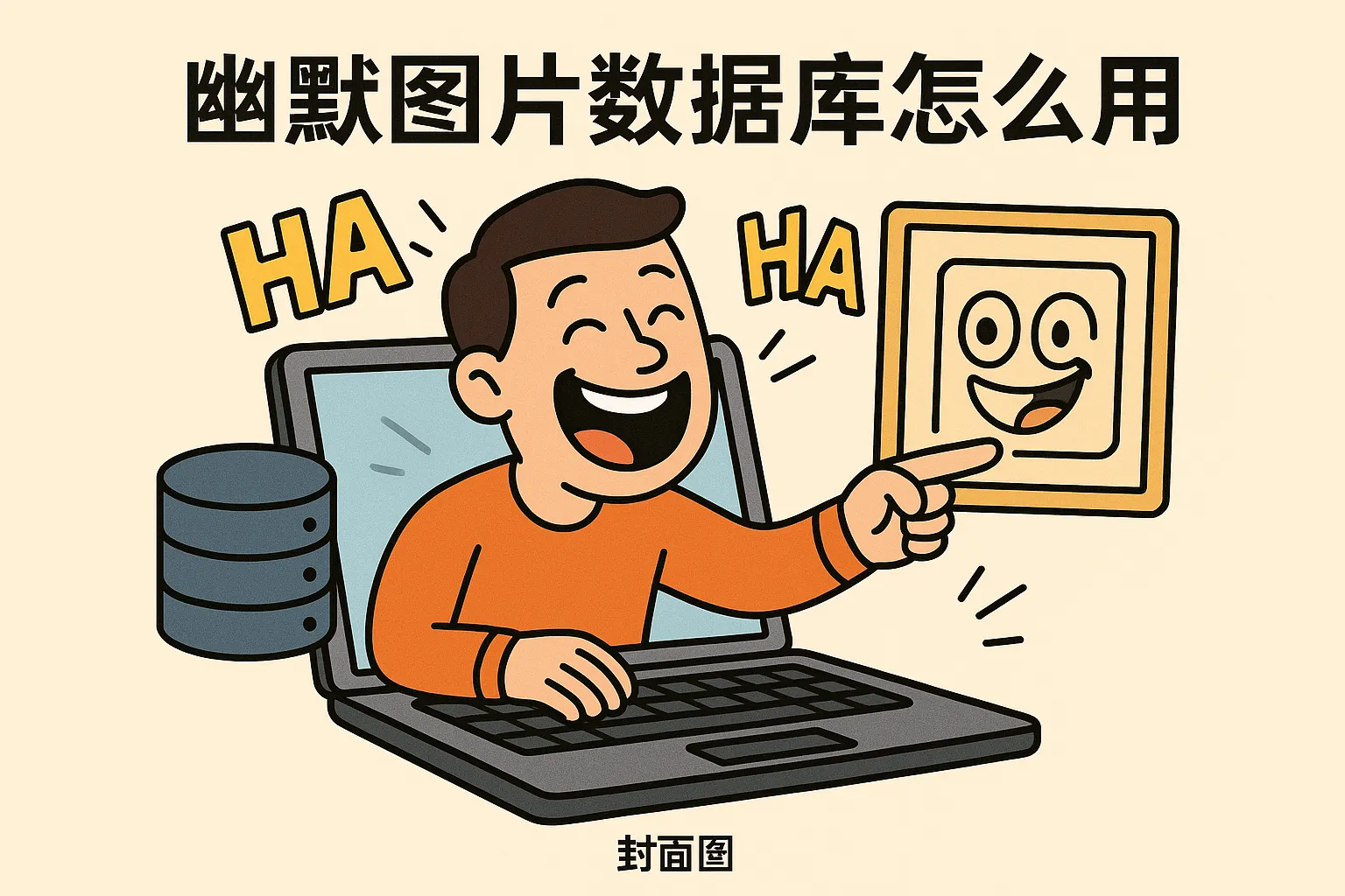 幽默图片数据库怎么用