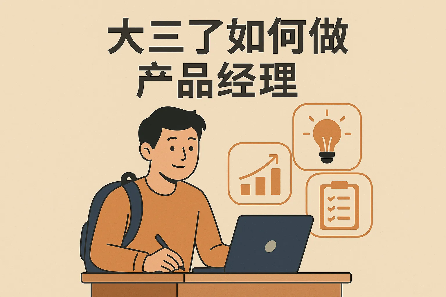 大三了如何做产品经理