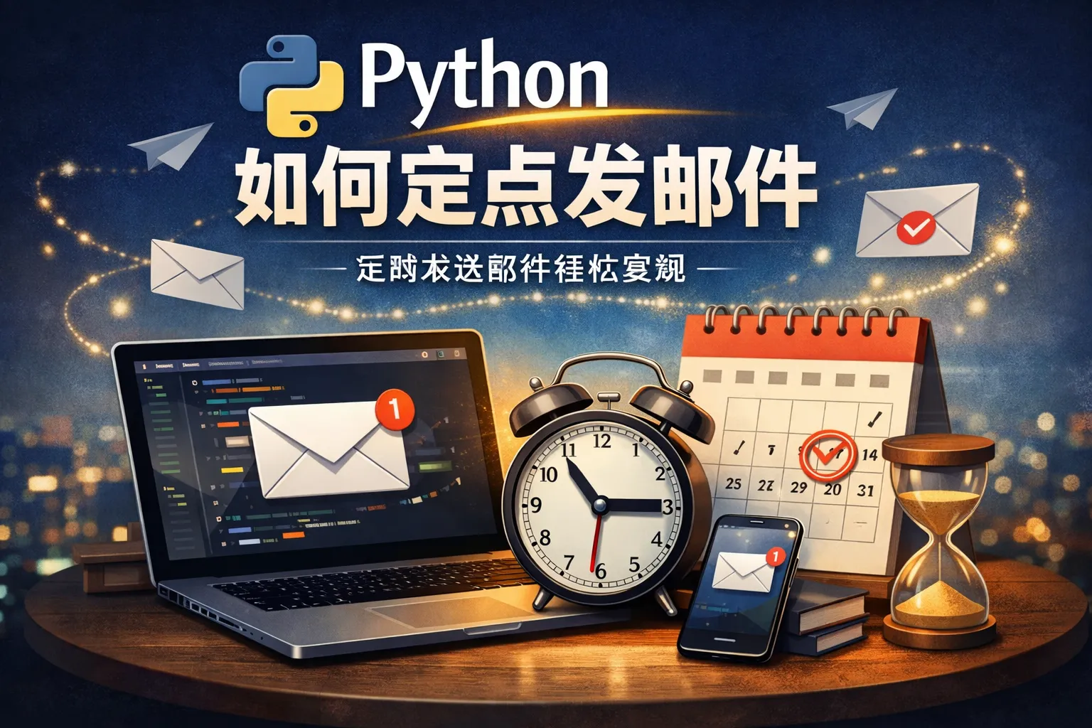 python 如何定点发邮件