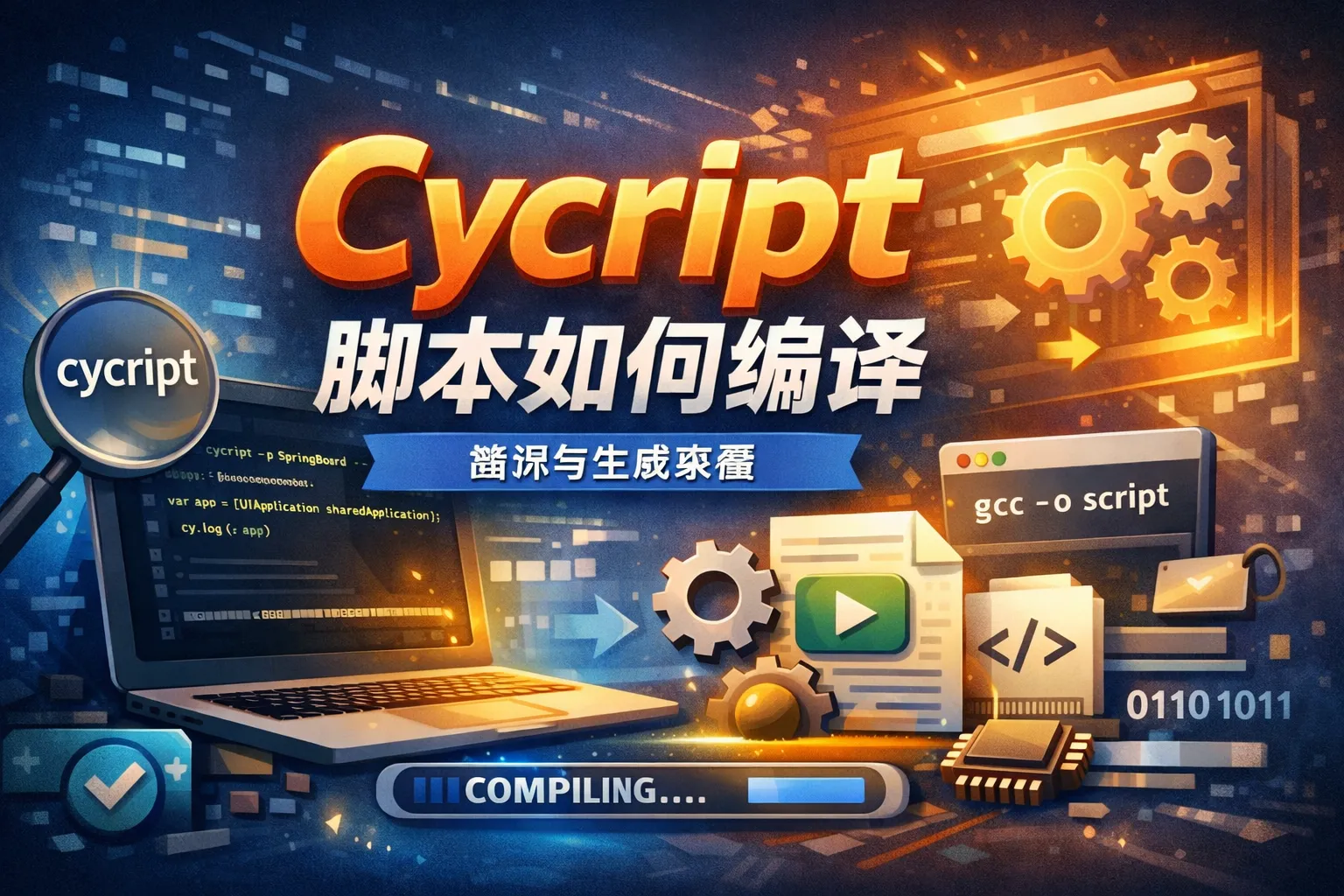cycript 脚本如何编译
