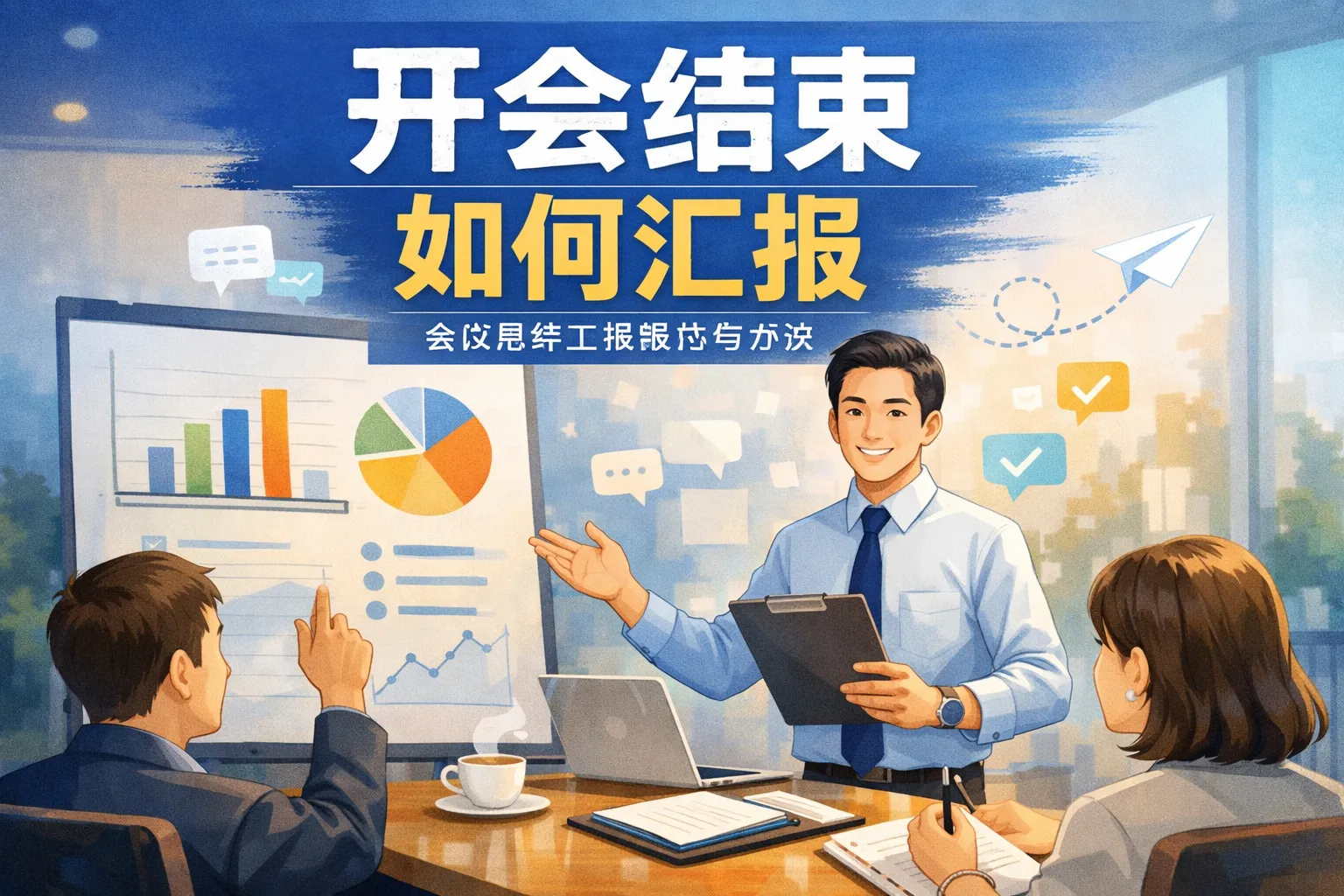 开会结束如何汇报