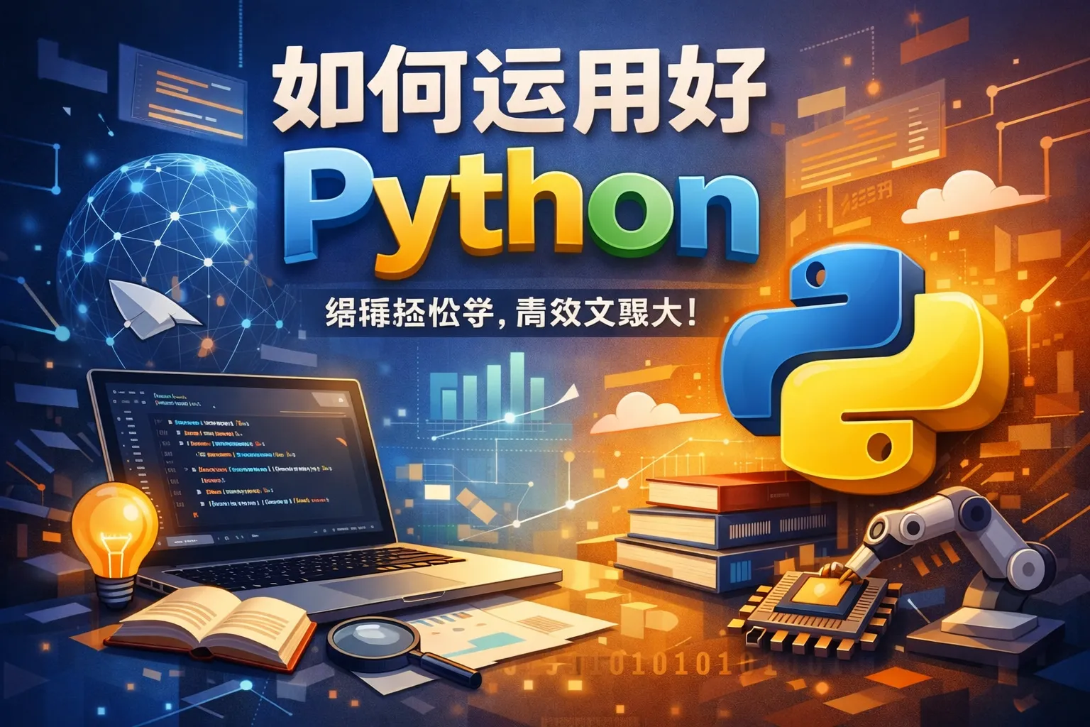 如何运用好python