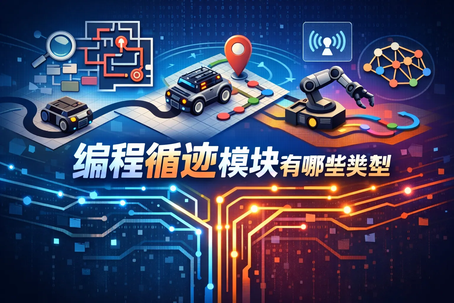 编程循迹模块有哪些类型