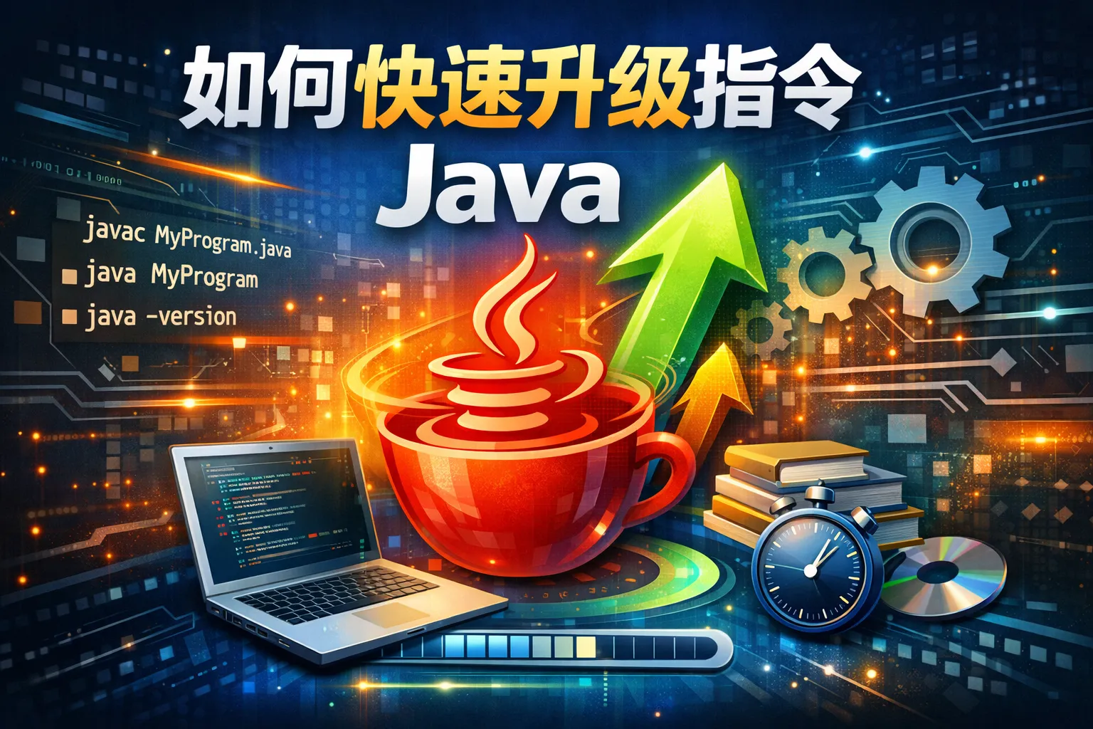 如何快速升级指令java