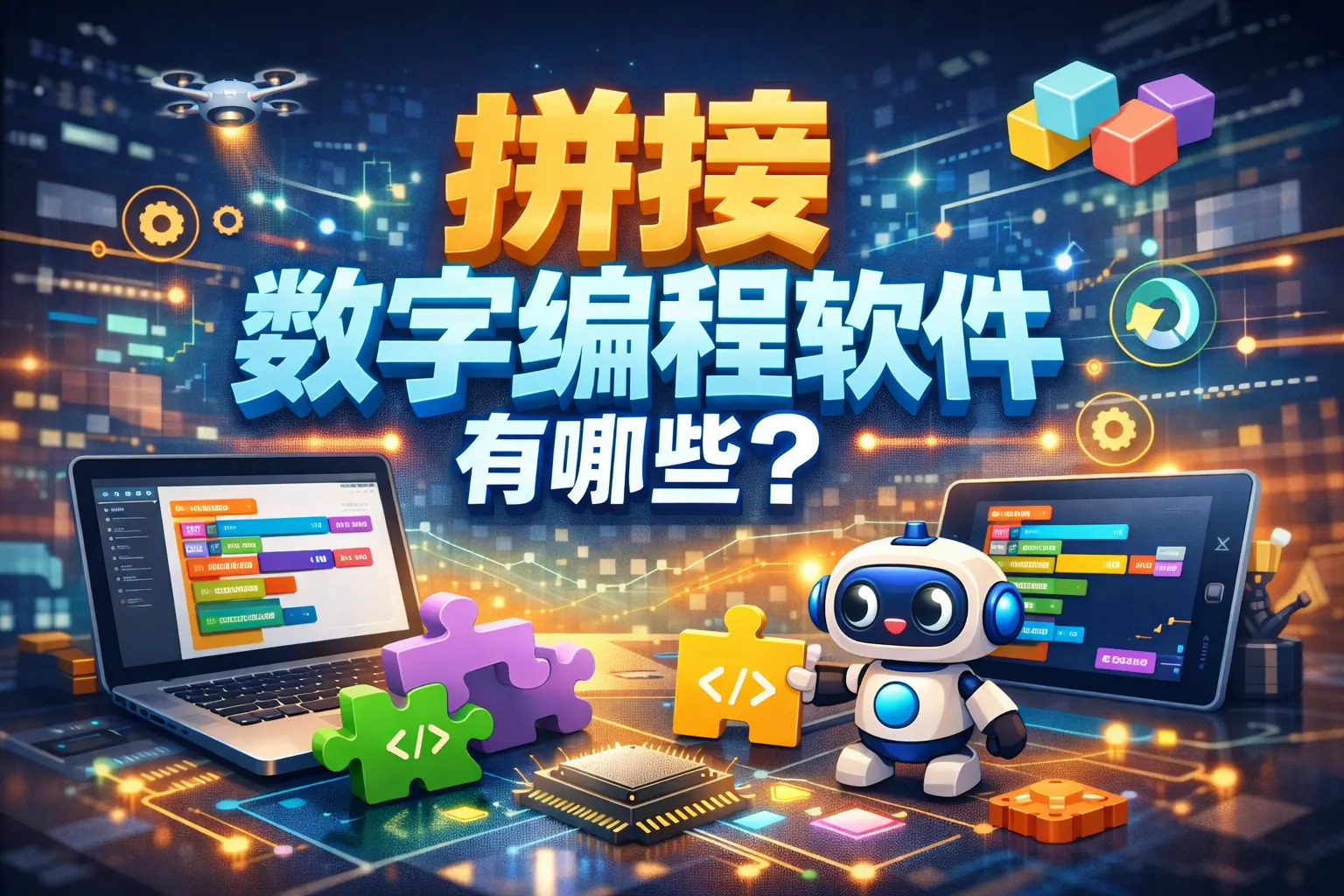 拼接数字编程软件有哪些