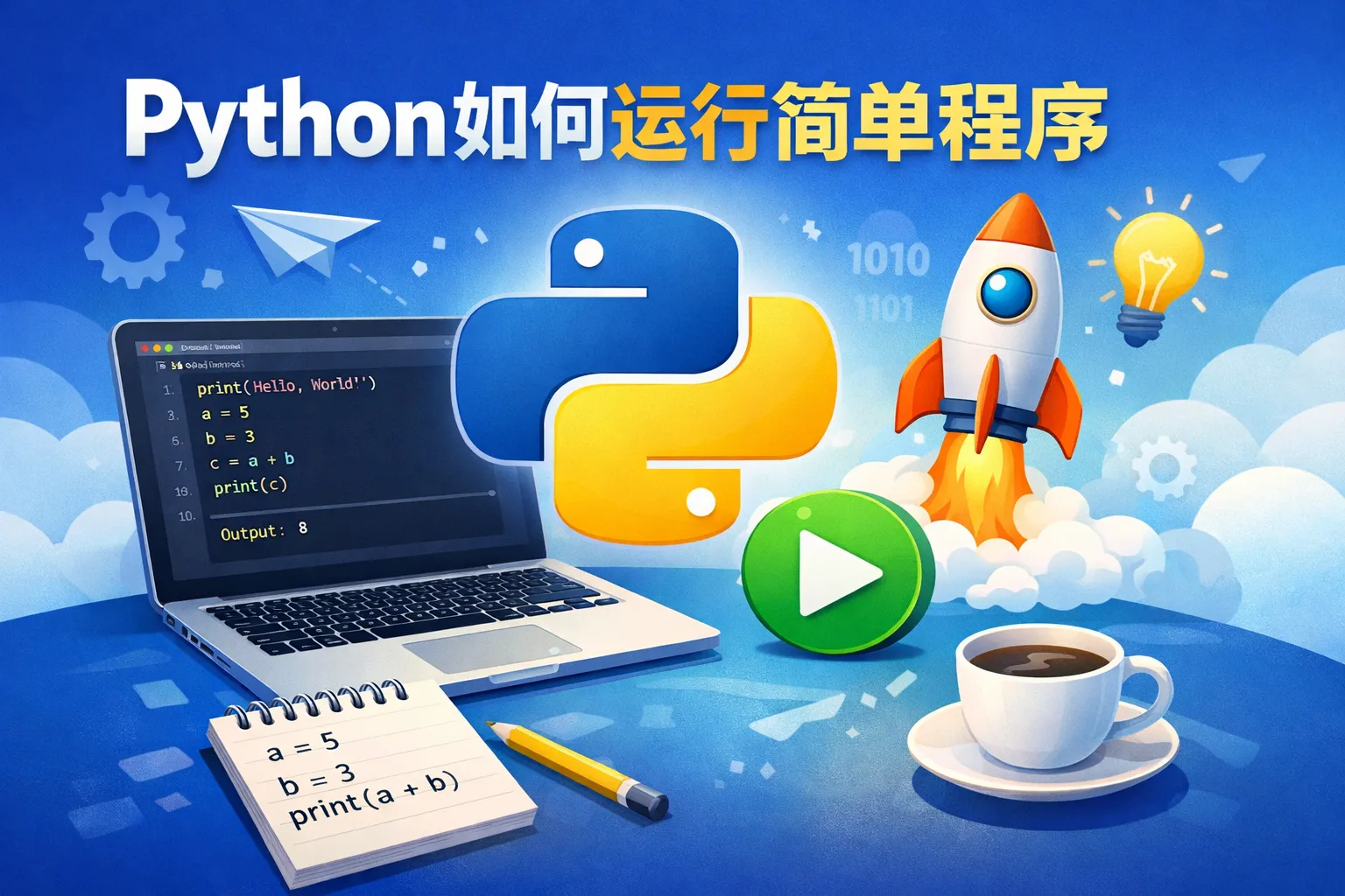 python如何运行简单程序
