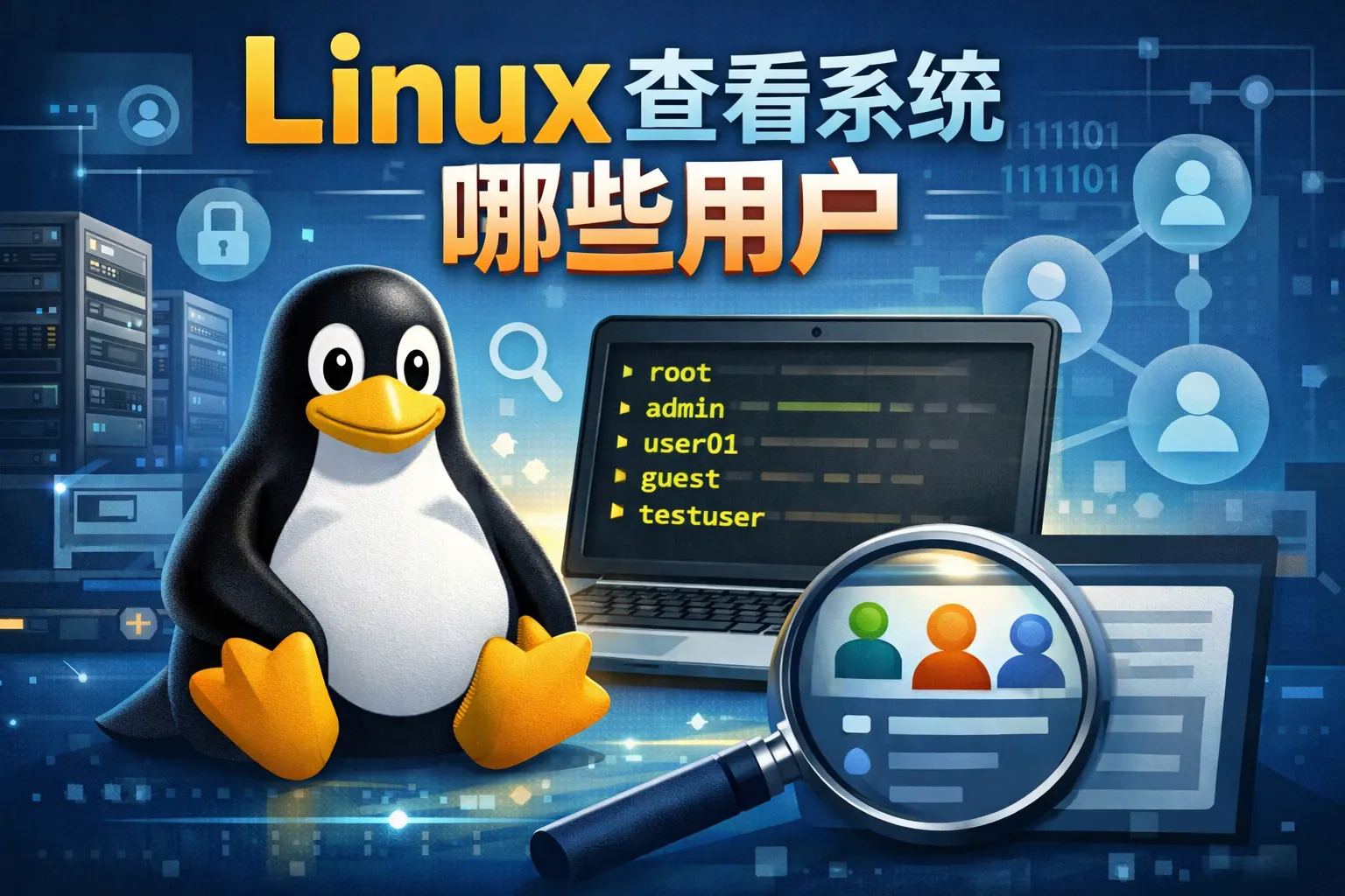 linux查看系统有哪些用户