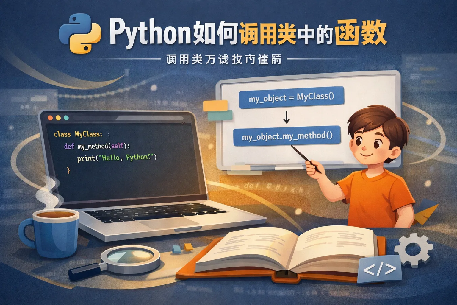 python如何调用类中的函数