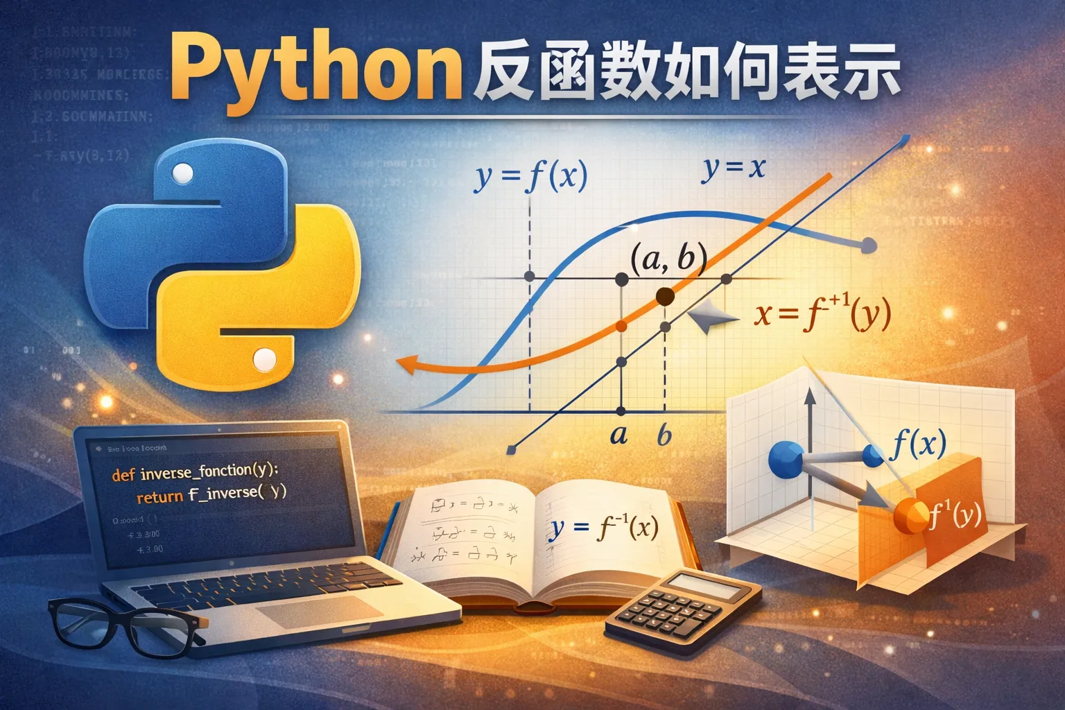 python 反函数如何表示