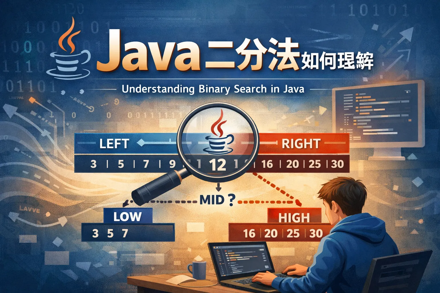 java二分法如何理解