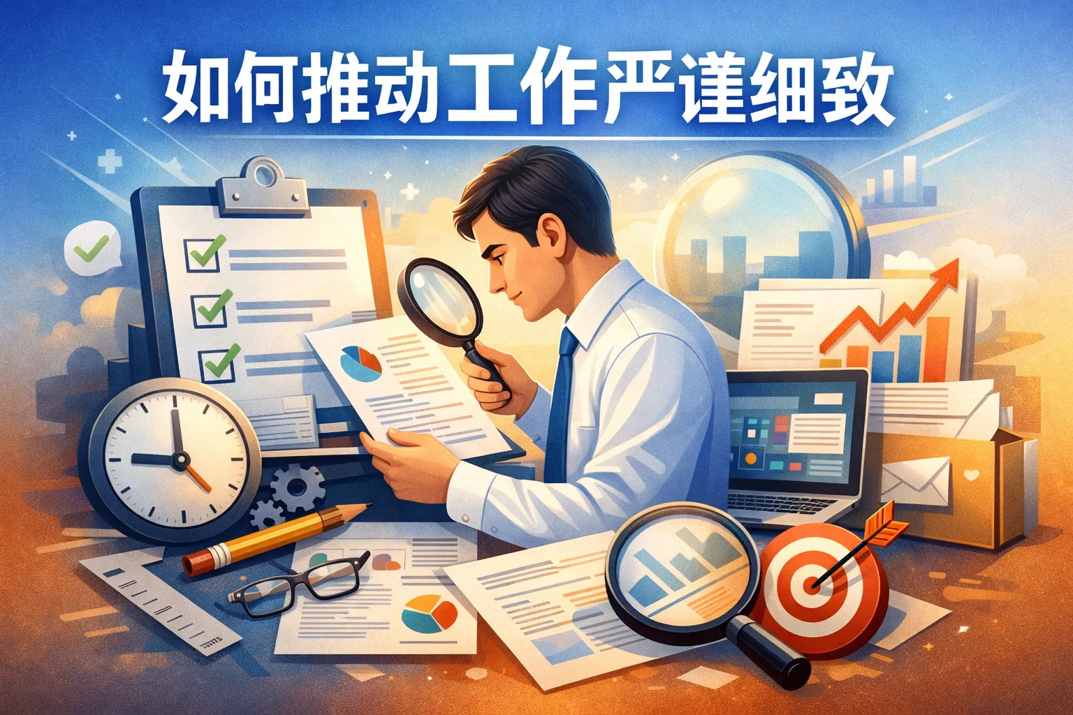 如何推动工作严谨细致