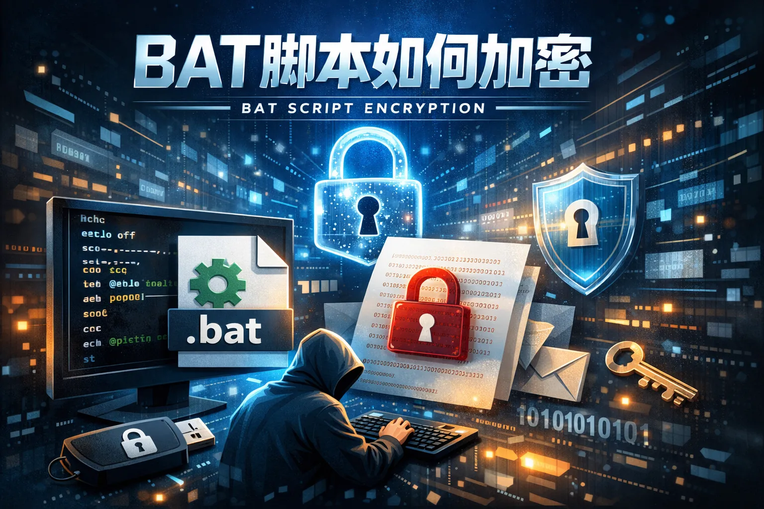 bat脚本如何加密