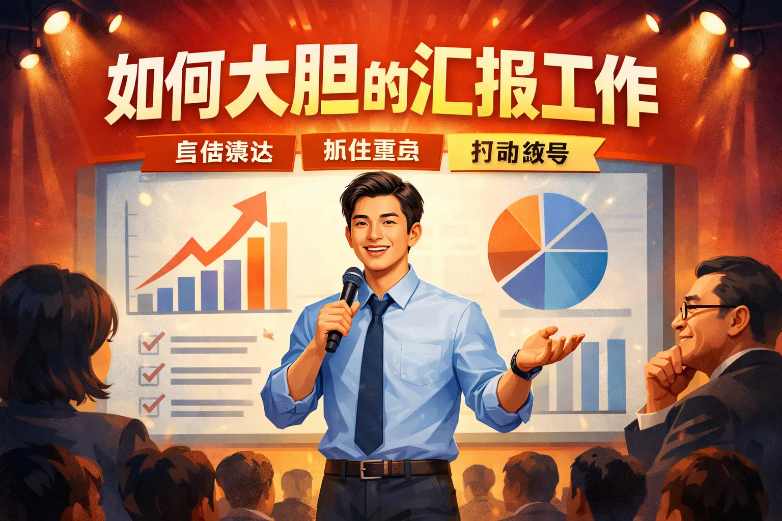 如何大胆的汇报工作