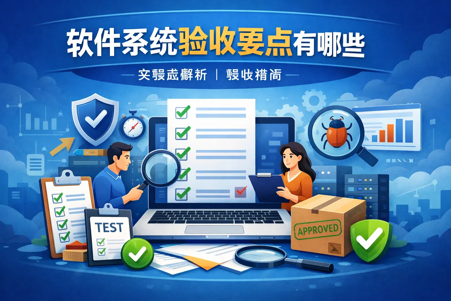 软件系统验收要点有哪些