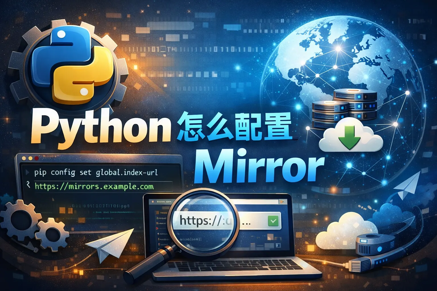 python怎么配置mirror