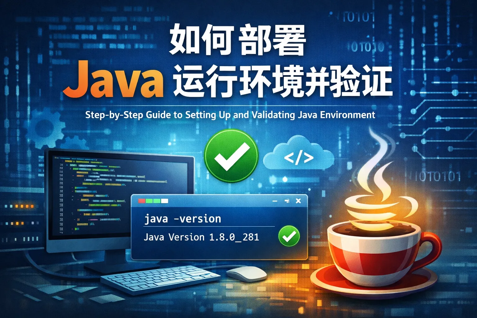 如何部署java运行环境并验证